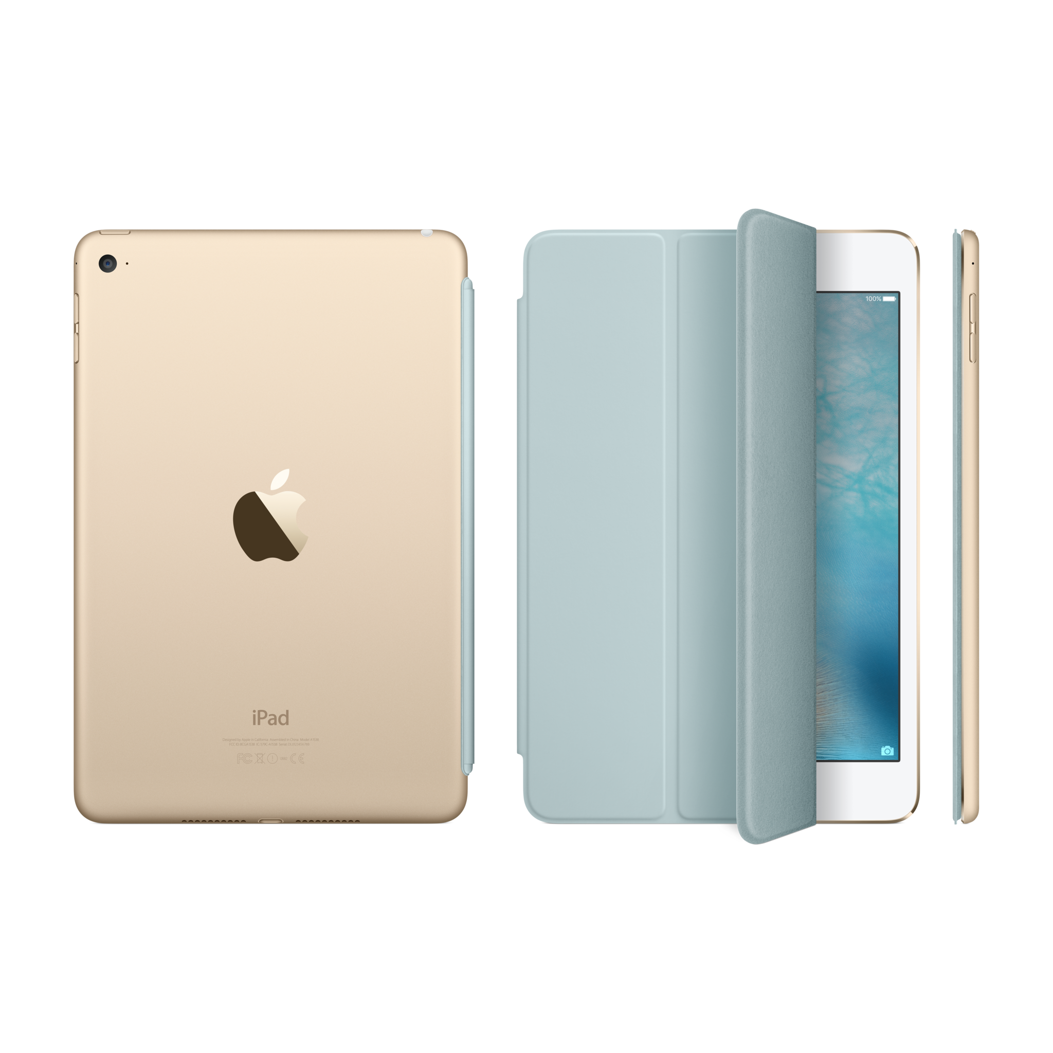 iPad mini 4 Smart Cover — Turquoise