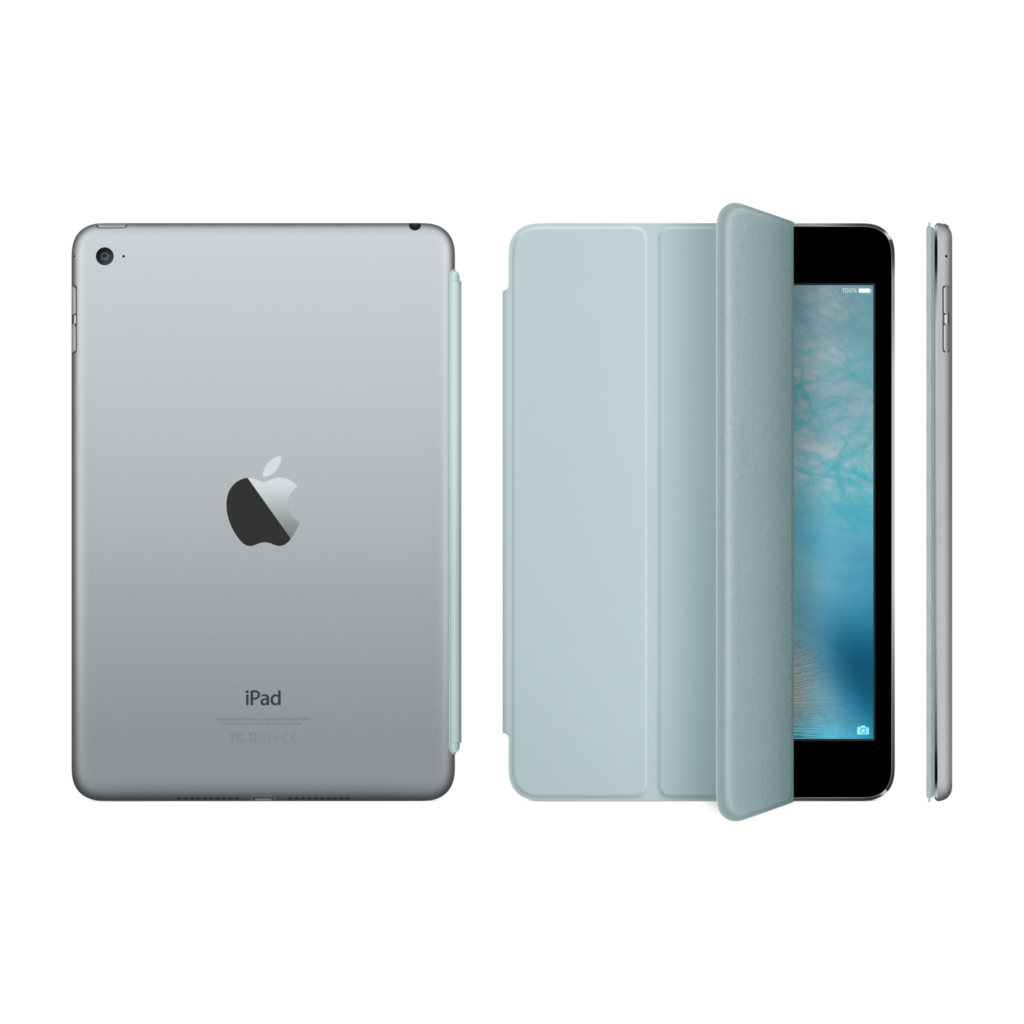 iPad mini 4 Smart Cover — Turquoise