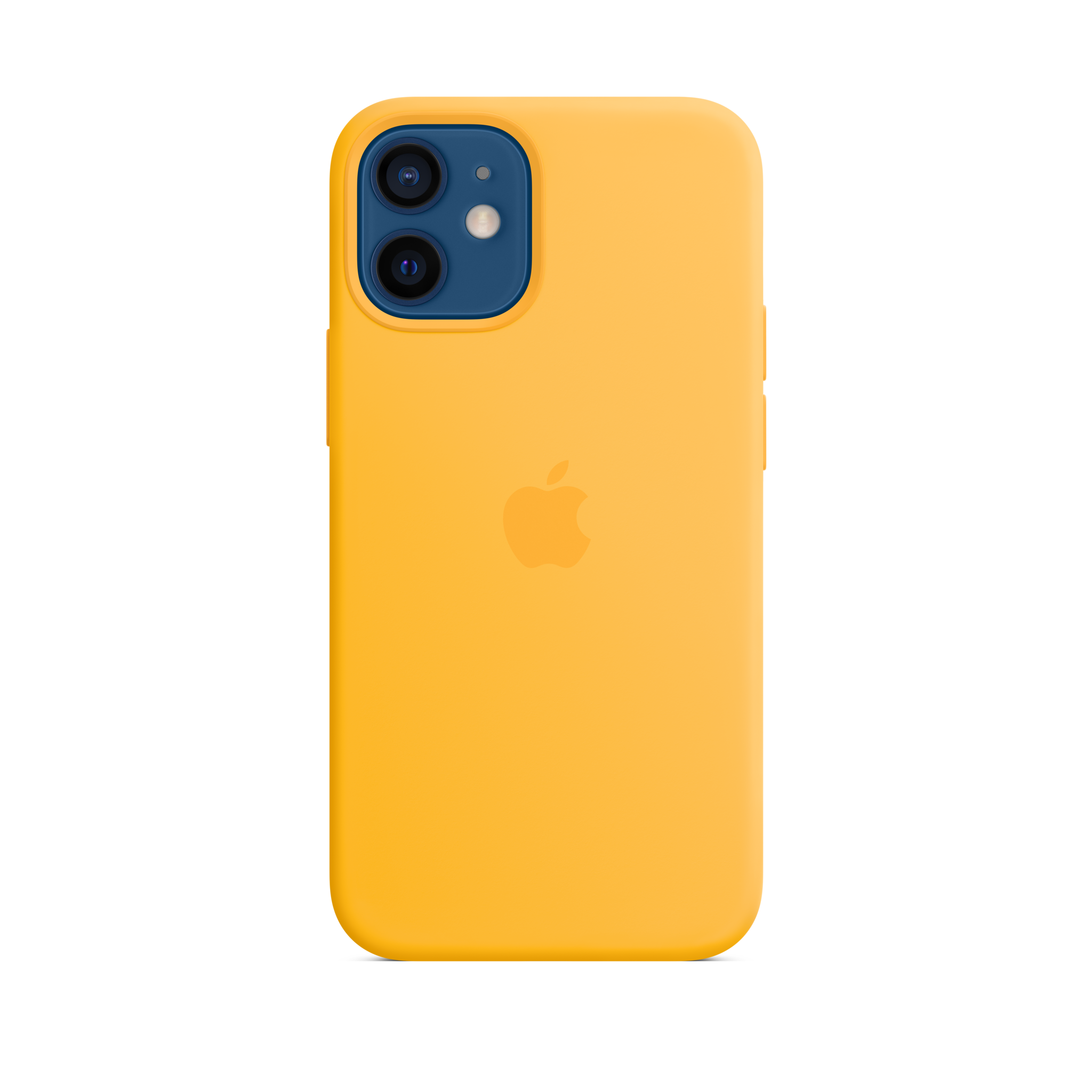 iPhone 12 mini Silicone Case with MagSafe — Sunflower
