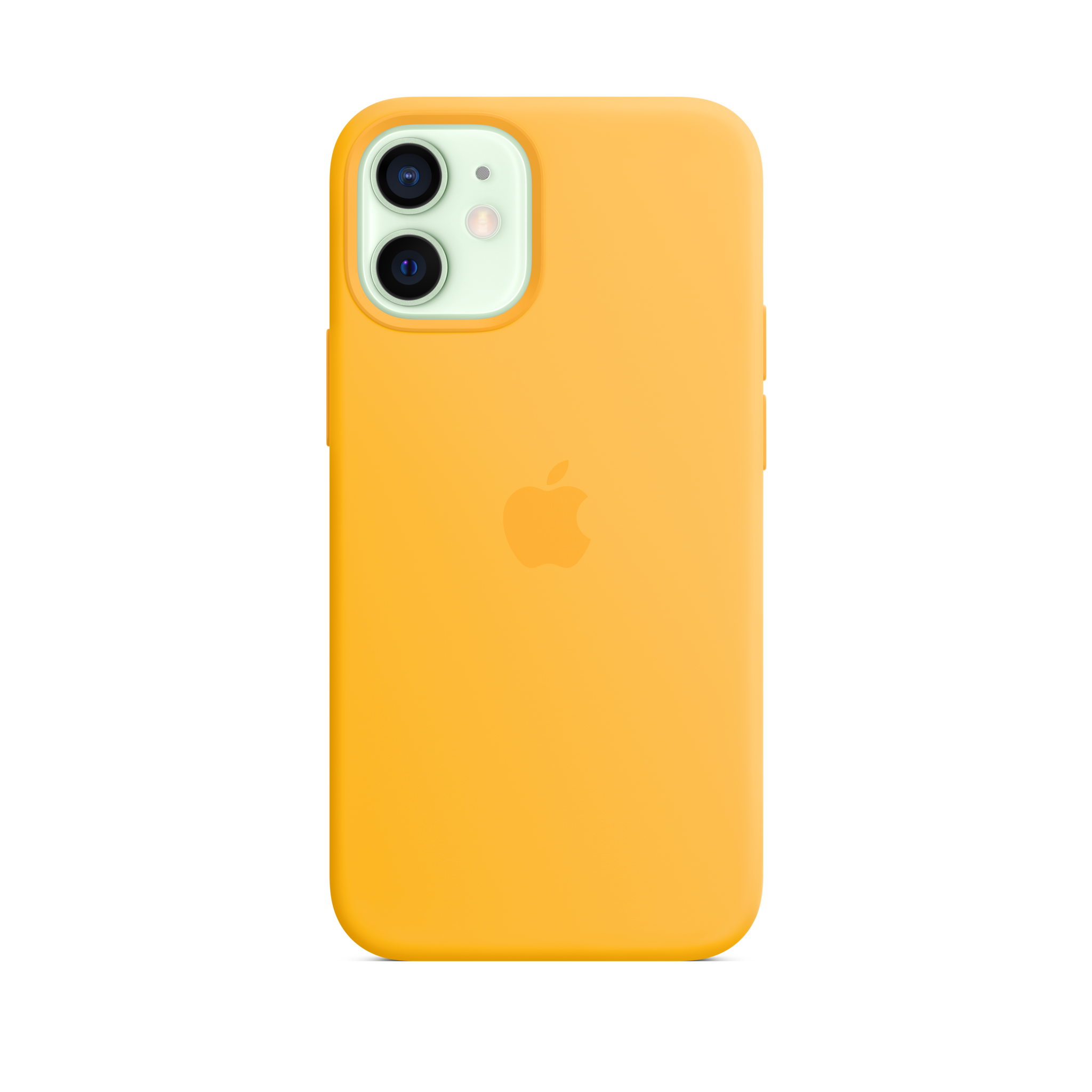 iPhone 12 mini Silicone Case with MagSafe — Sunflower