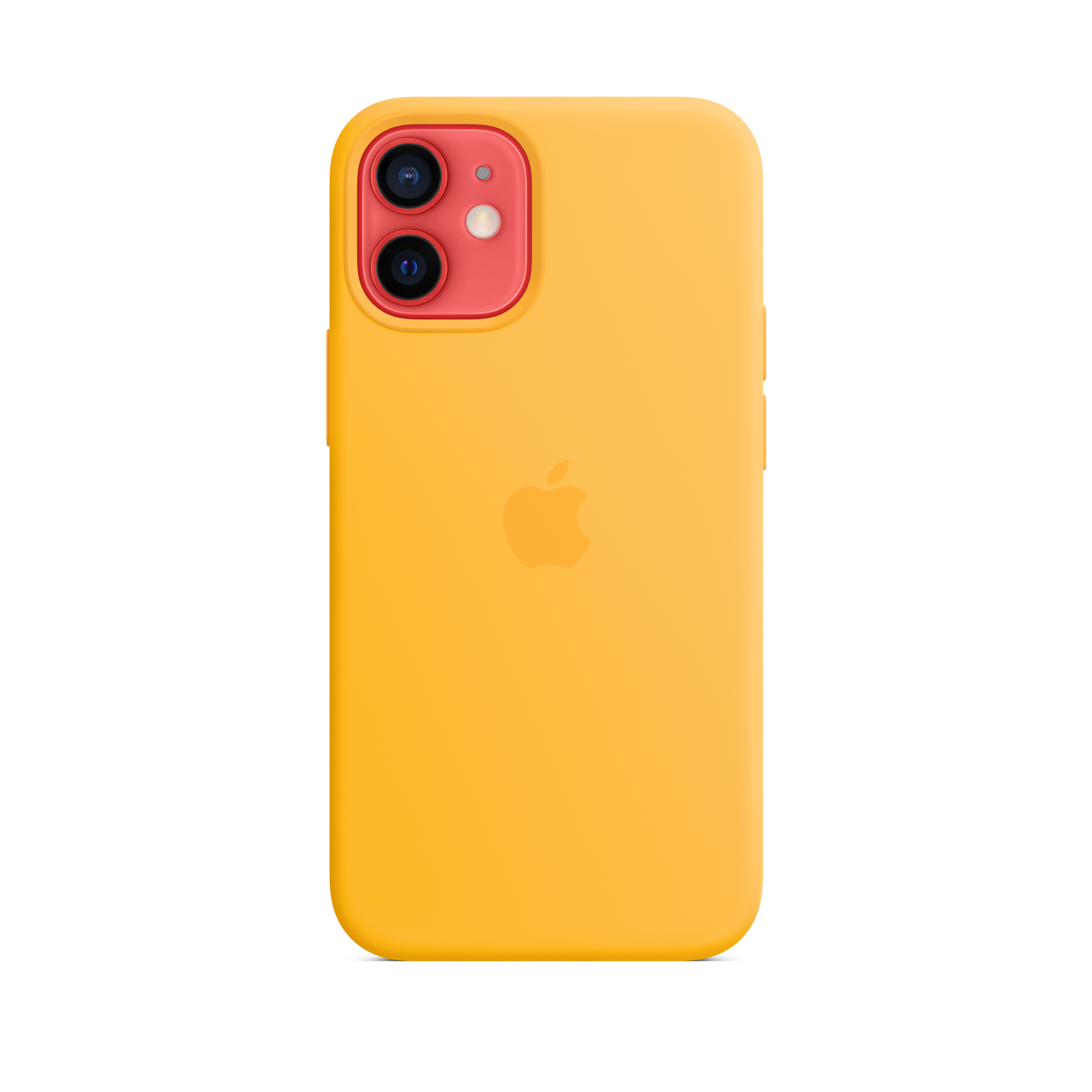 iPhone 12 mini Silicone Case with MagSafe — Sunflower