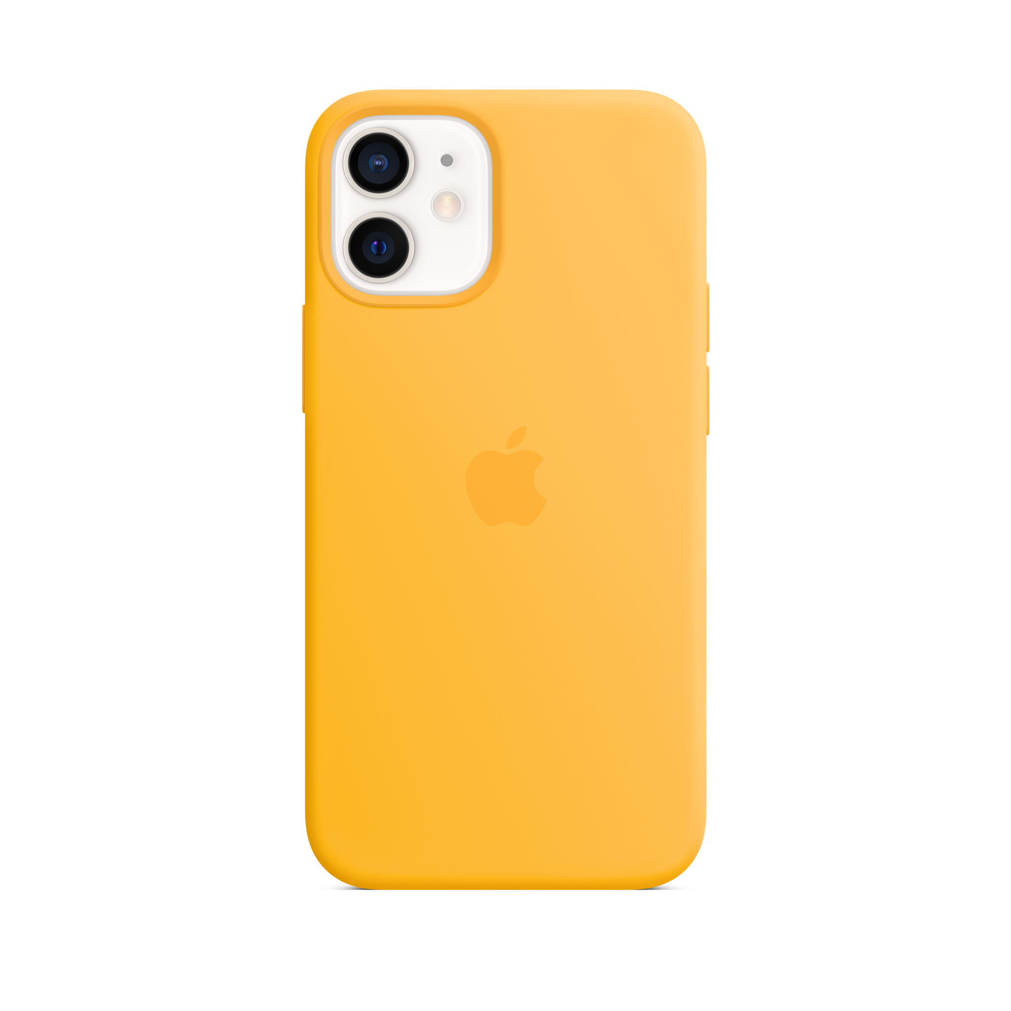 iPhone 12 mini Silicone Case with MagSafe — Sunflower