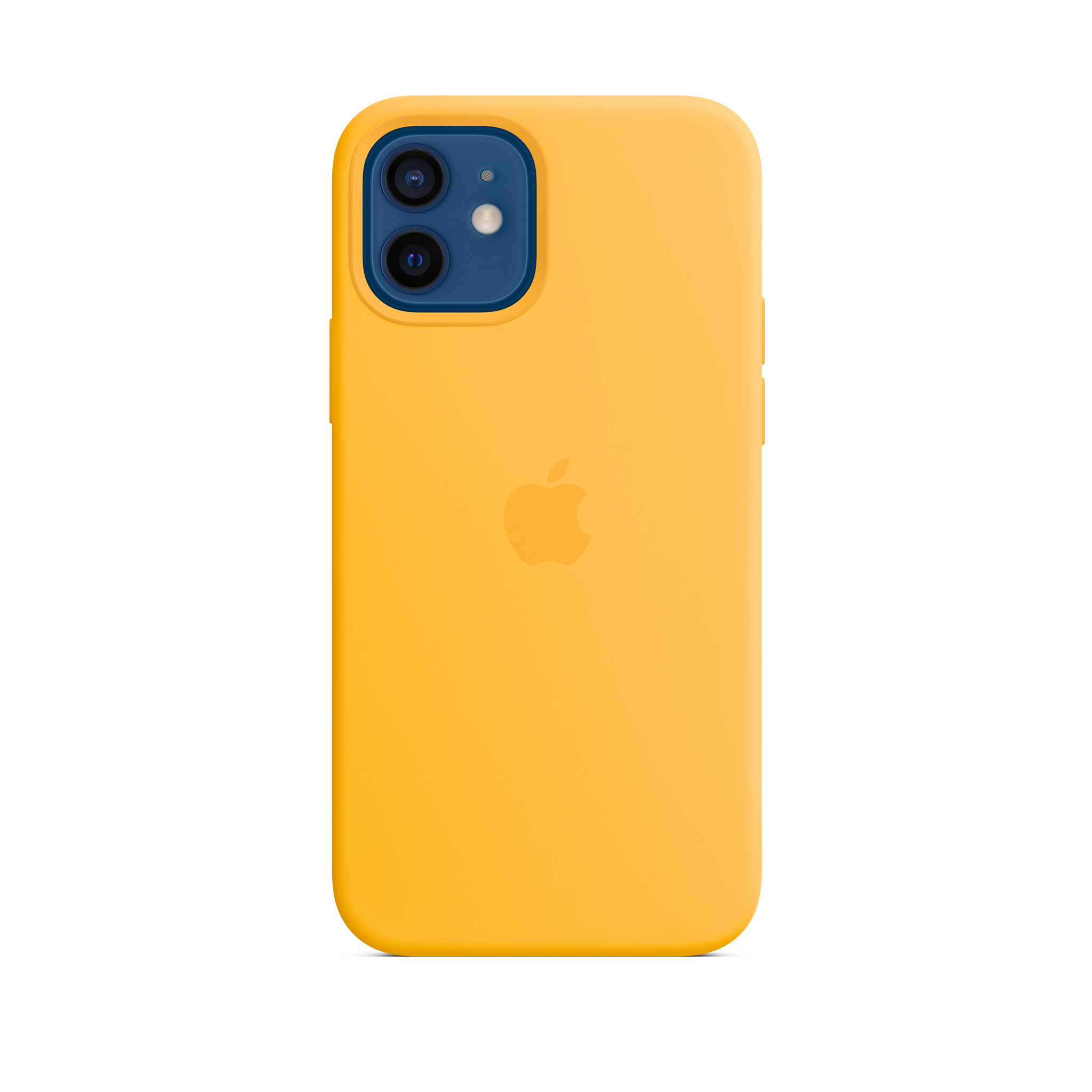iPhone 12 & 12 Pro Silicone Case with MagSafe — Sunflower