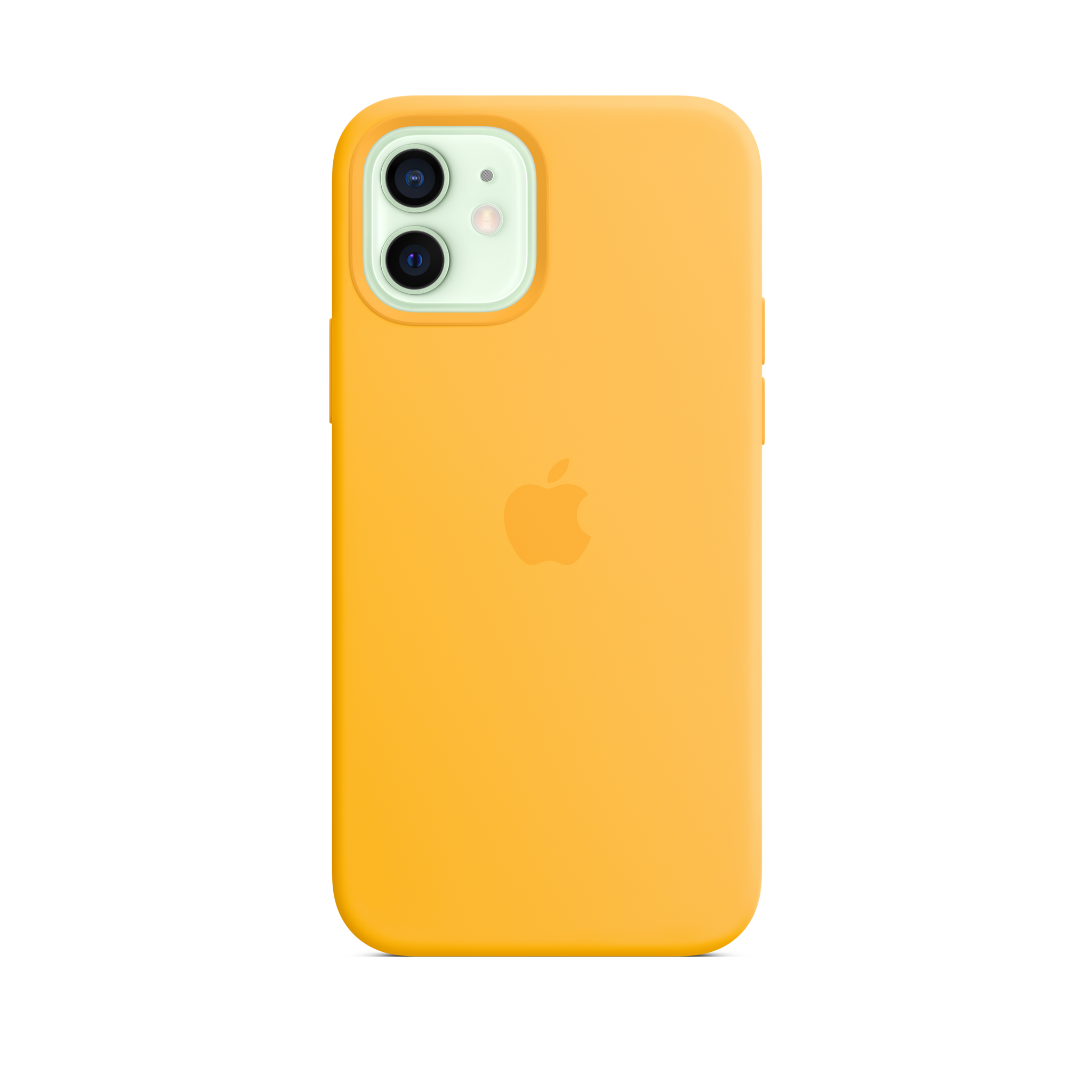iPhone 12 & 12 Pro Silicone Case with MagSafe — Sunflower
