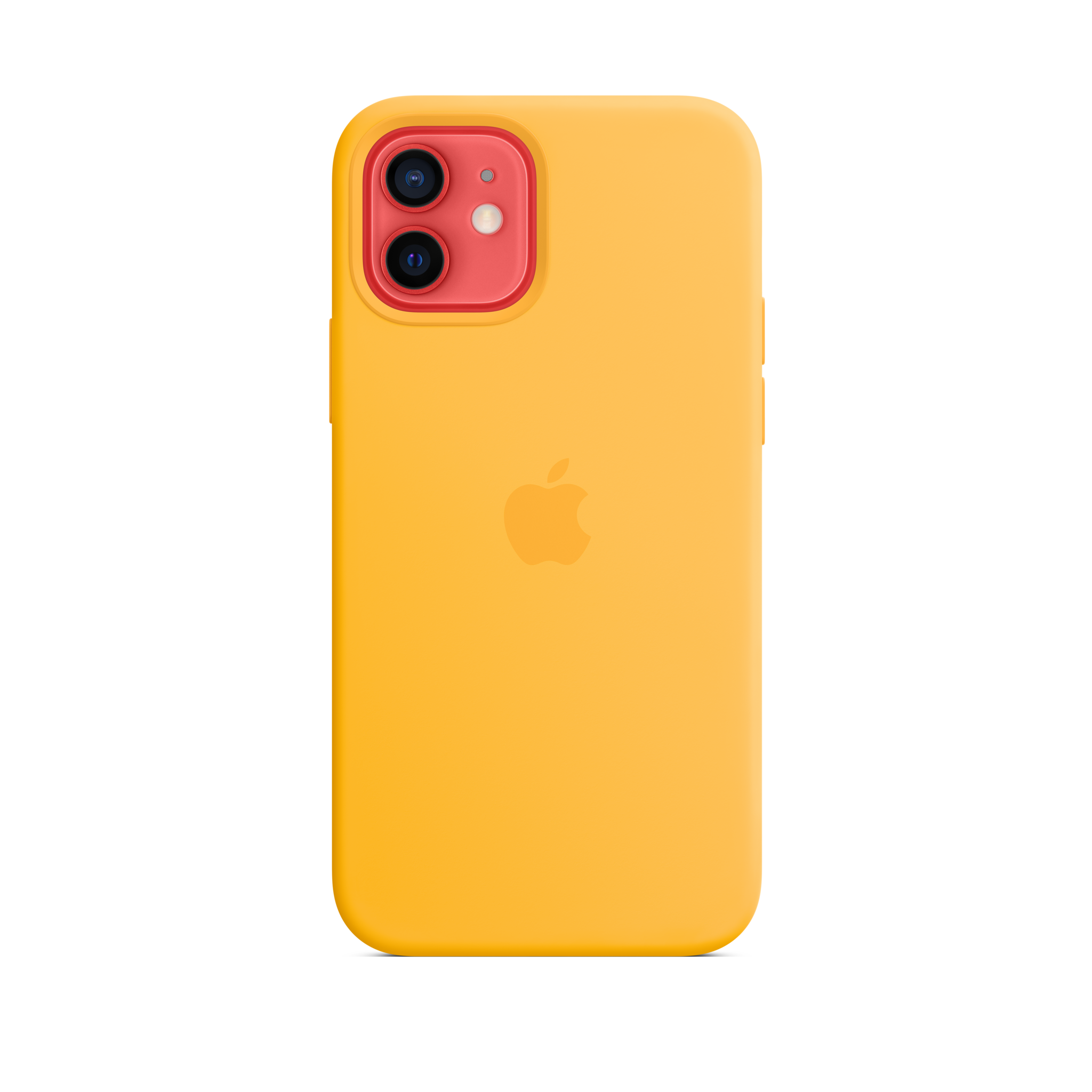iPhone 12 & 12 Pro Silicone Case with MagSafe — Sunflower