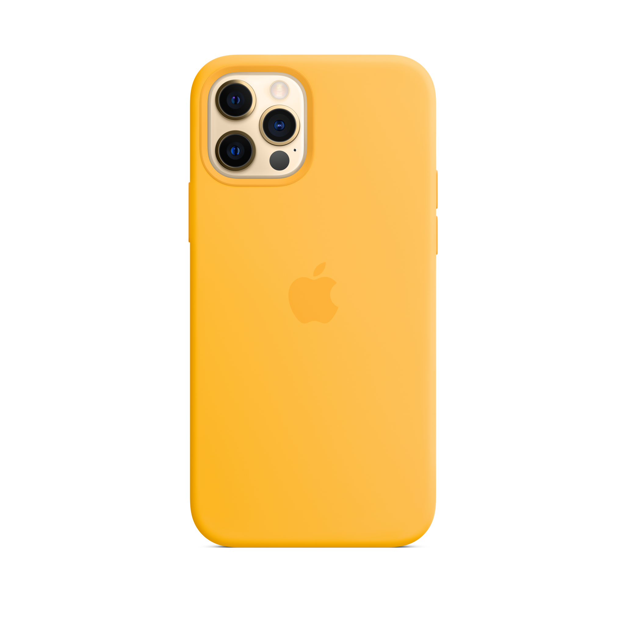 iPhone 12 & 12 Pro Silicone Case with MagSafe — Sunflower