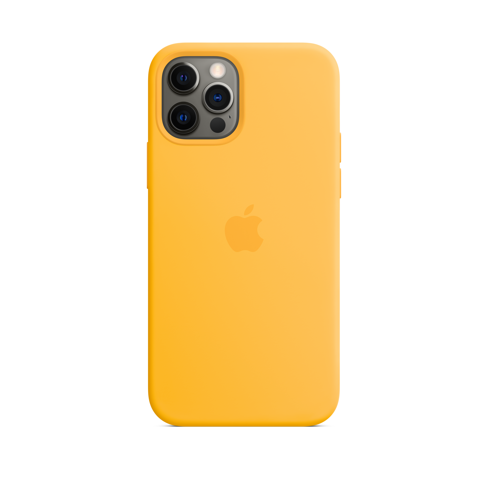 iPhone 12 & 12 Pro Silicone Case with MagSafe — Sunflower