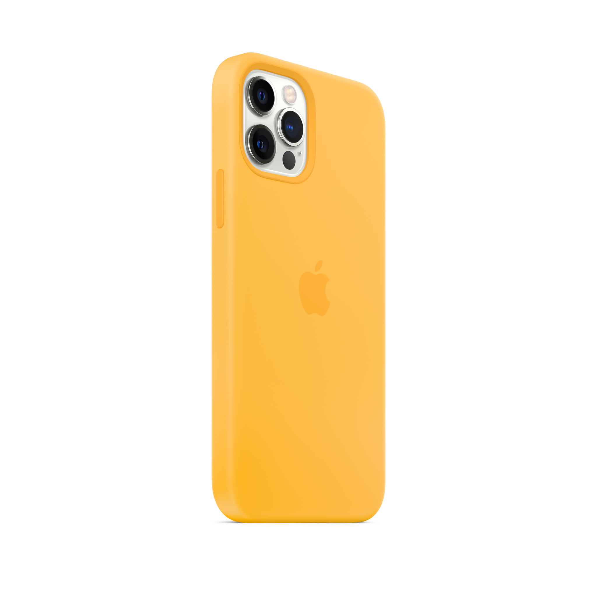 iPhone 12 & 12 Pro Silicone Case with MagSafe — Sunflower