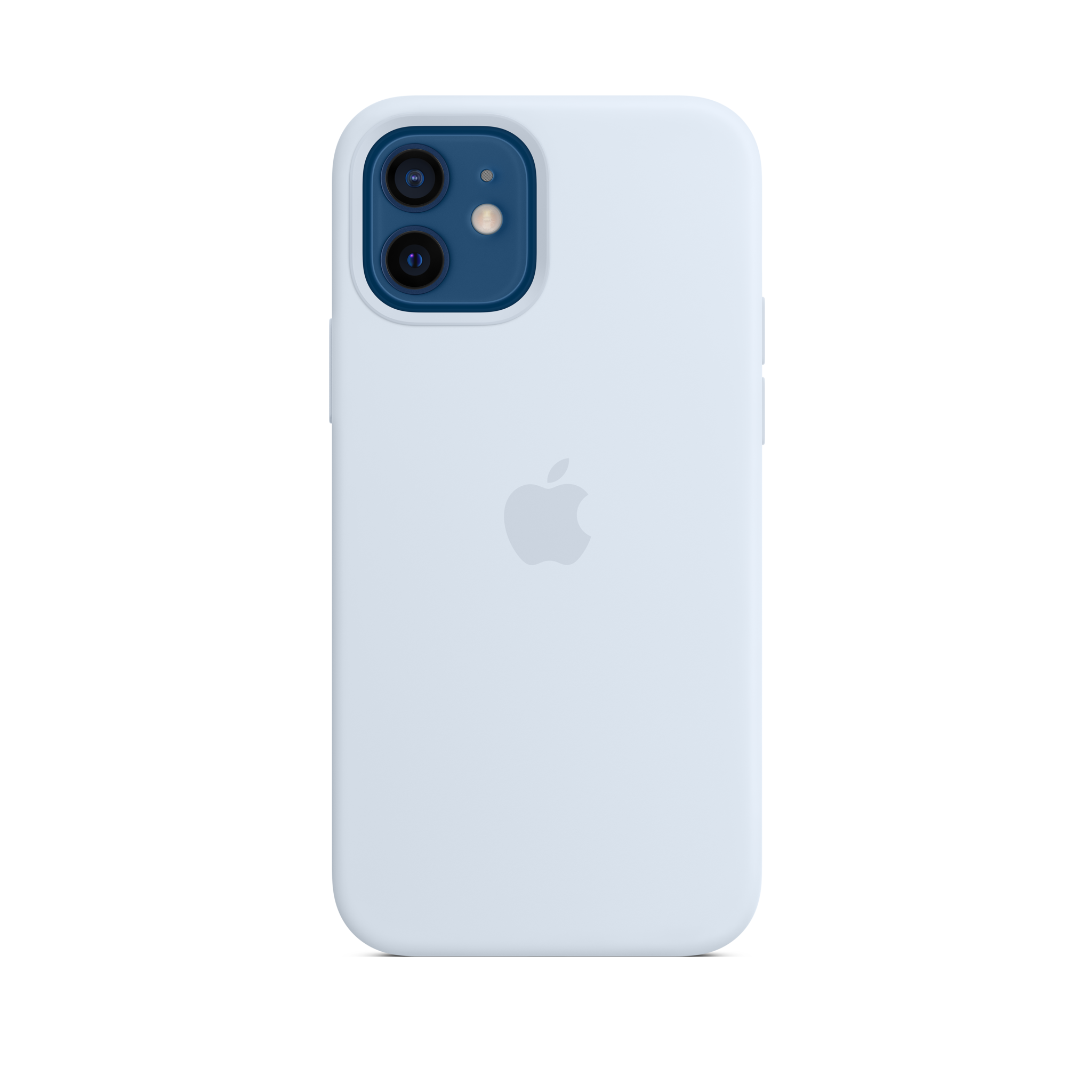iPhone 12 & 12 Pro Silicone Case with MagSafe — Cloud Blue