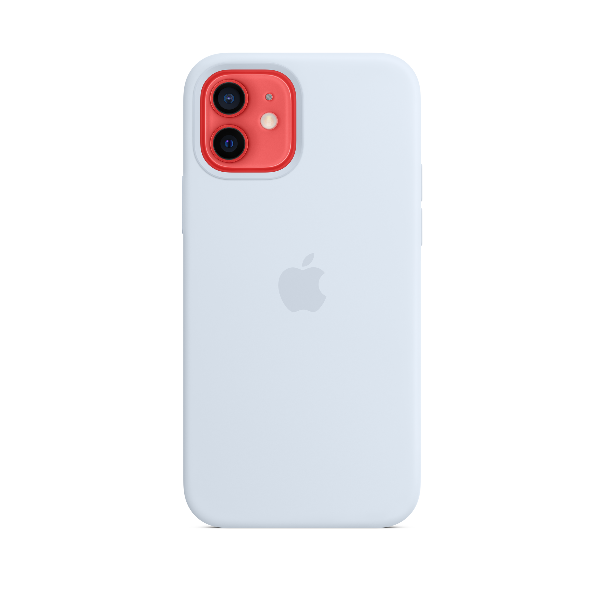 iPhone 12 & 12 Pro Silicone Case with MagSafe — Cloud Blue