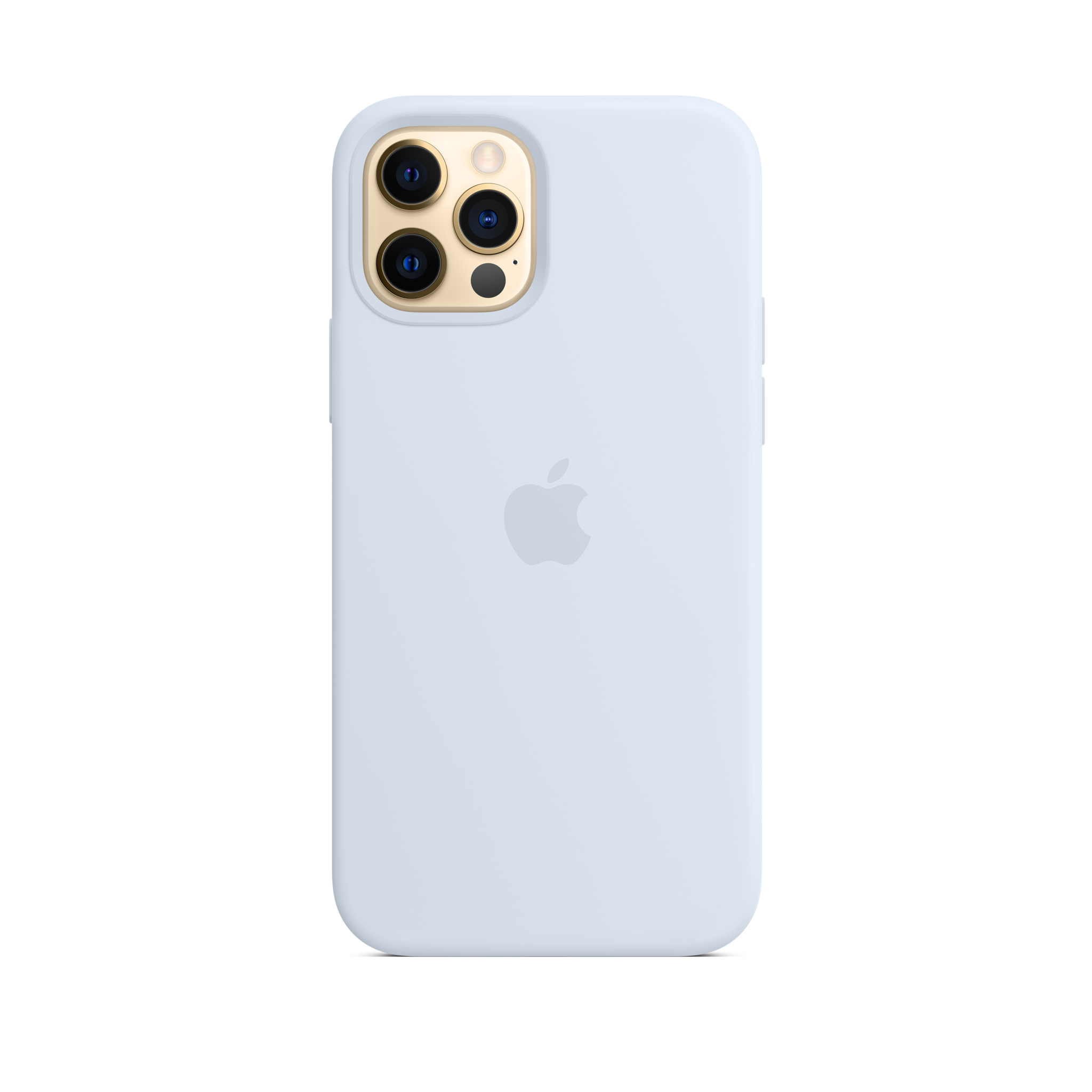 iPhone 12 & 12 Pro Silicone Case with MagSafe — Cloud Blue