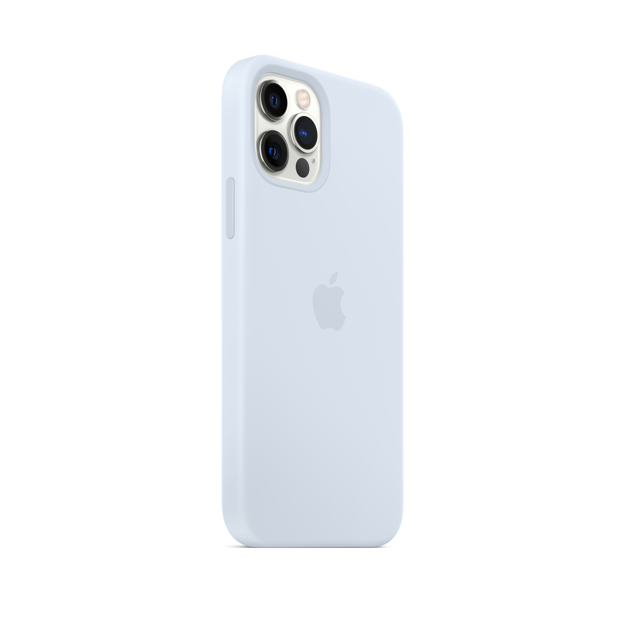 iPhone 12 & 12 Pro Silicone Case with MagSafe — Cloud Blue