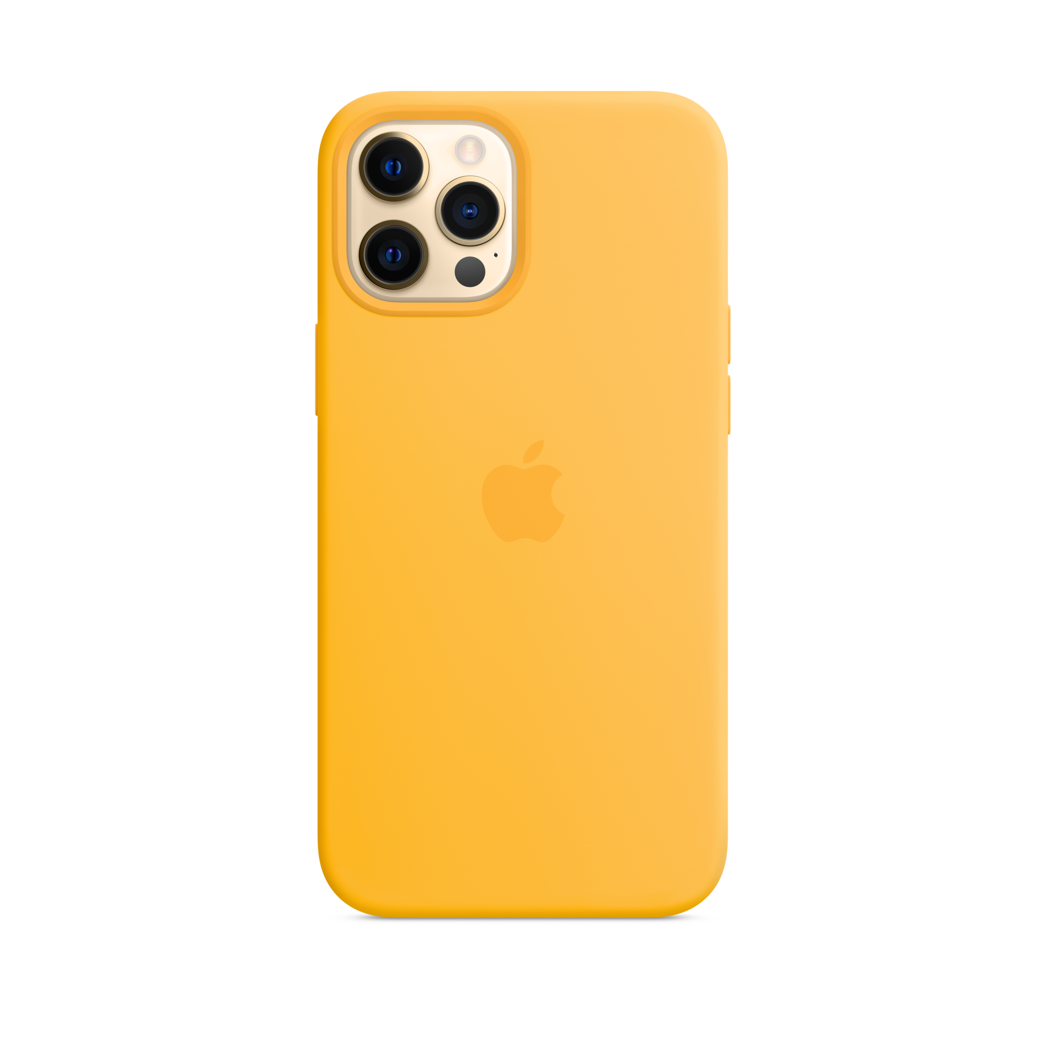 iPhone 12 Pro Max Silicone Case with MagSafe — Sunflower