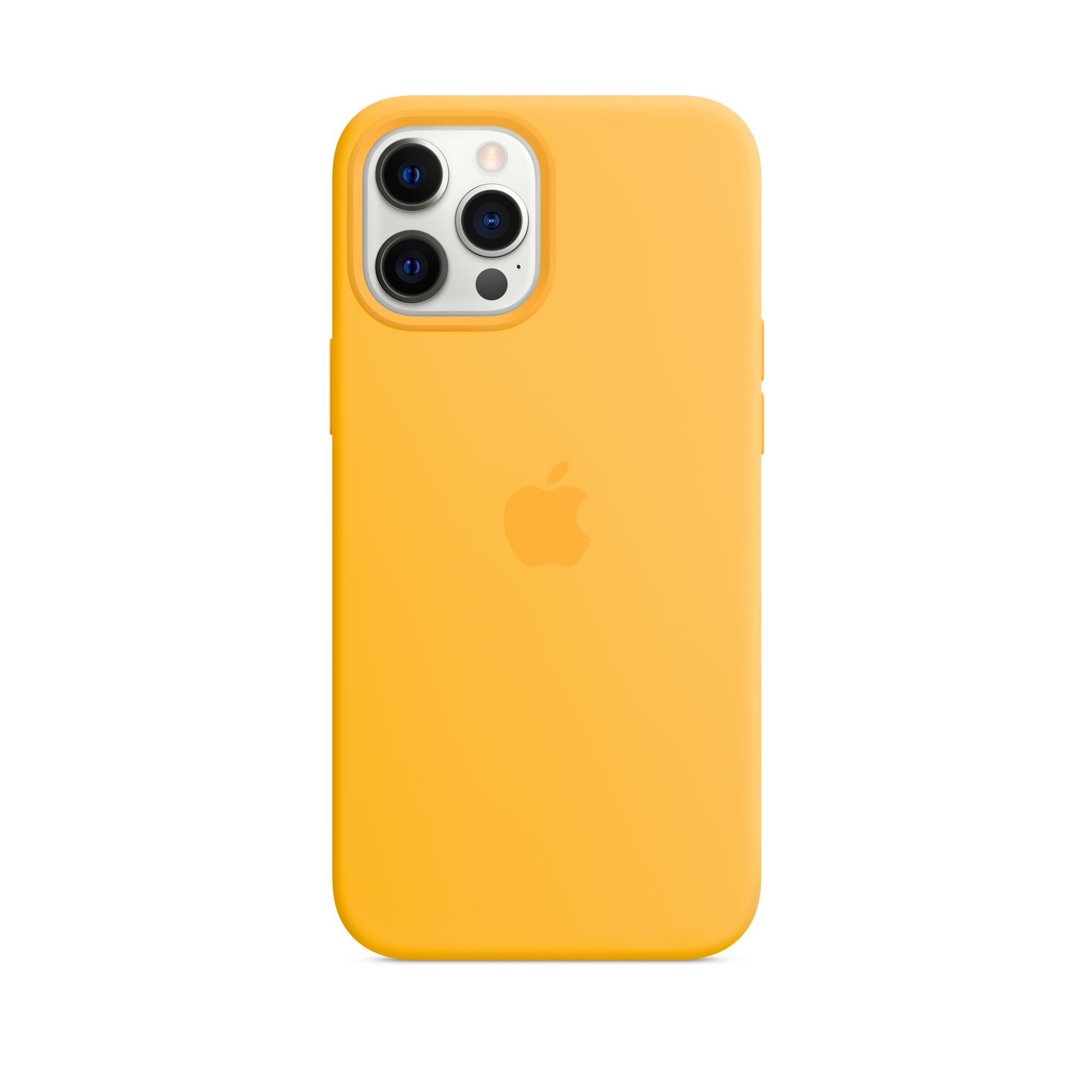 iPhone 12 Pro Max Silicone Case with MagSafe — Sunflower