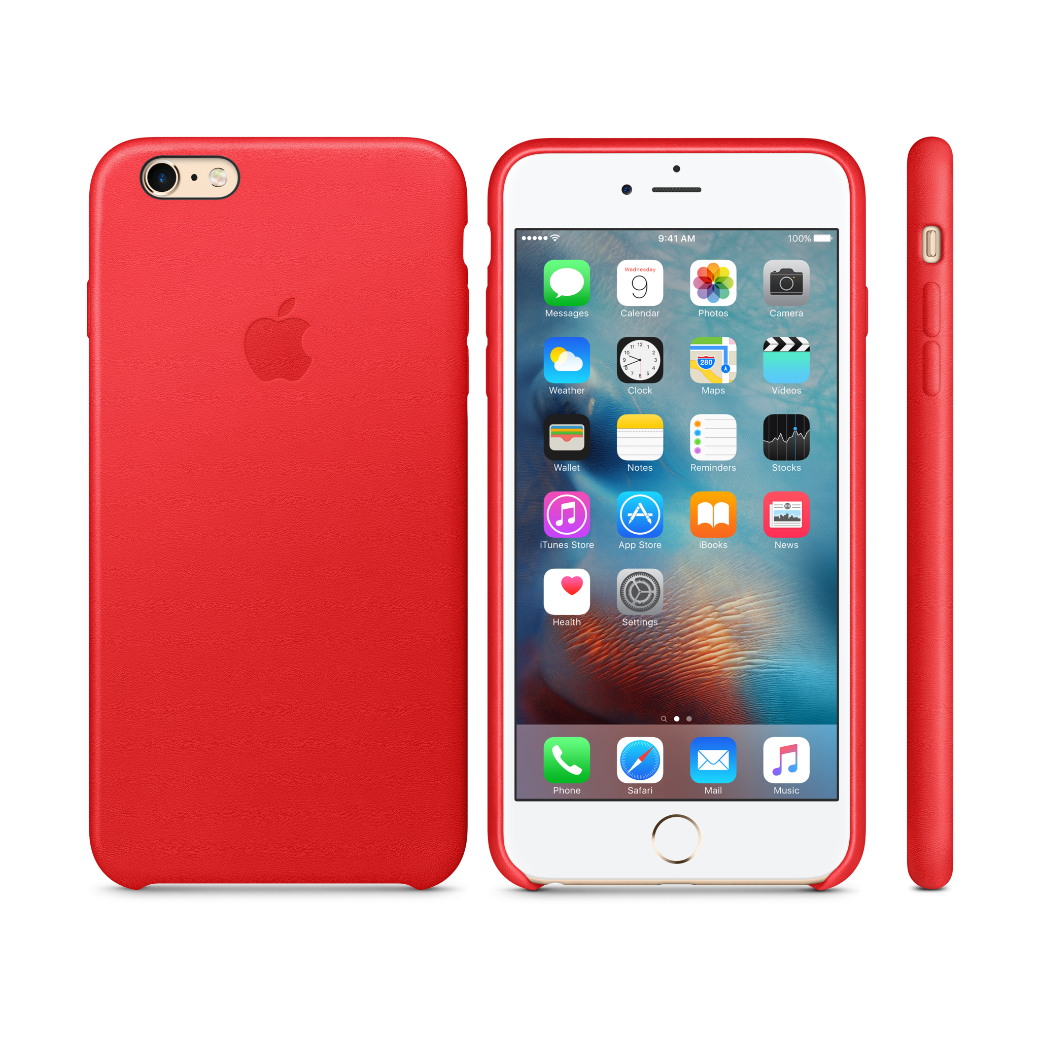 iPhone 6s Plus Leather Case — PRODUCT(RED)