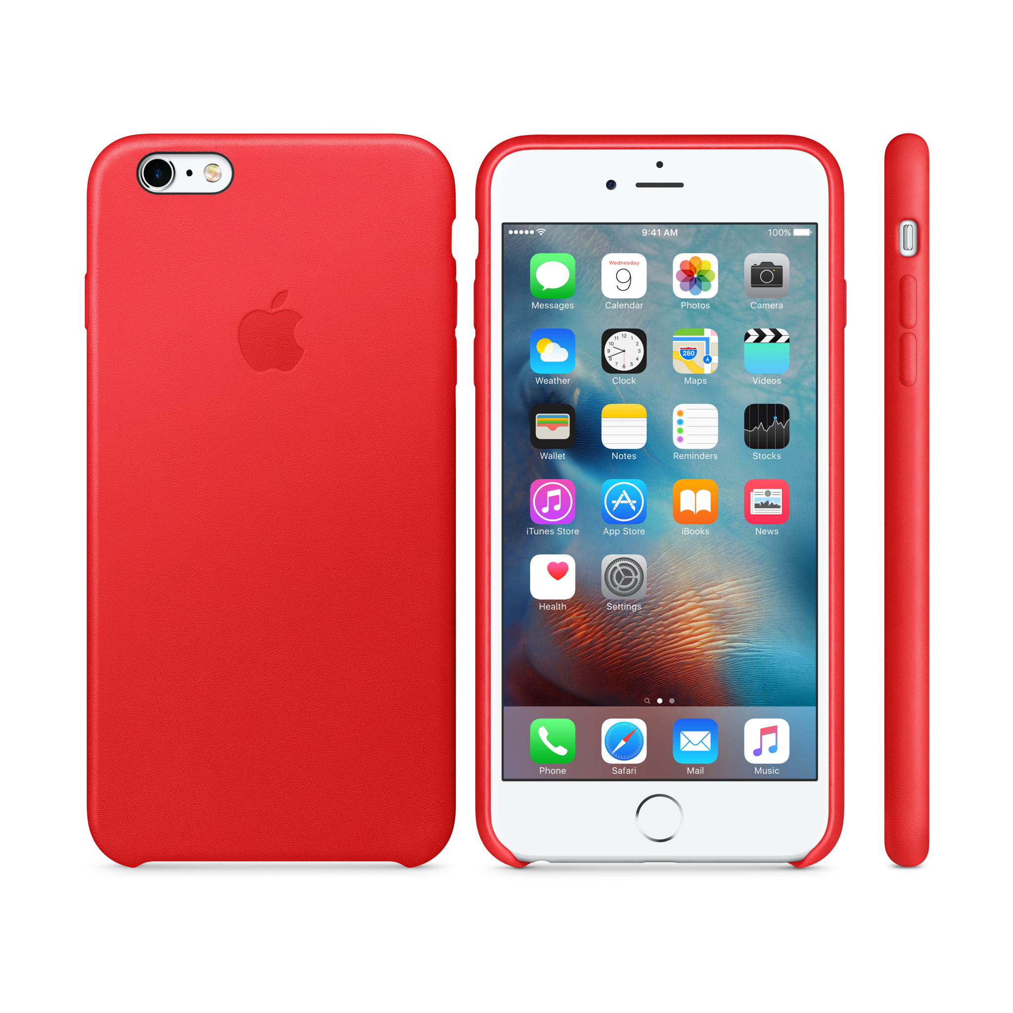 iPhone 6s Plus Leather Case — PRODUCT(RED)