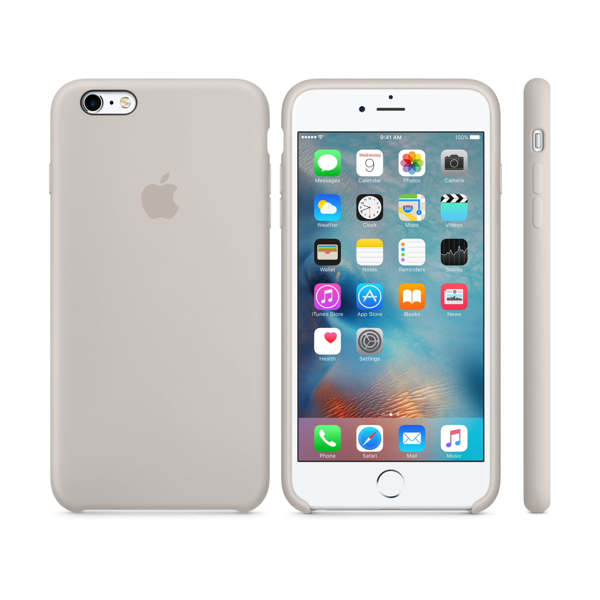 iPhone 6s Plus Silicone Case — Stone