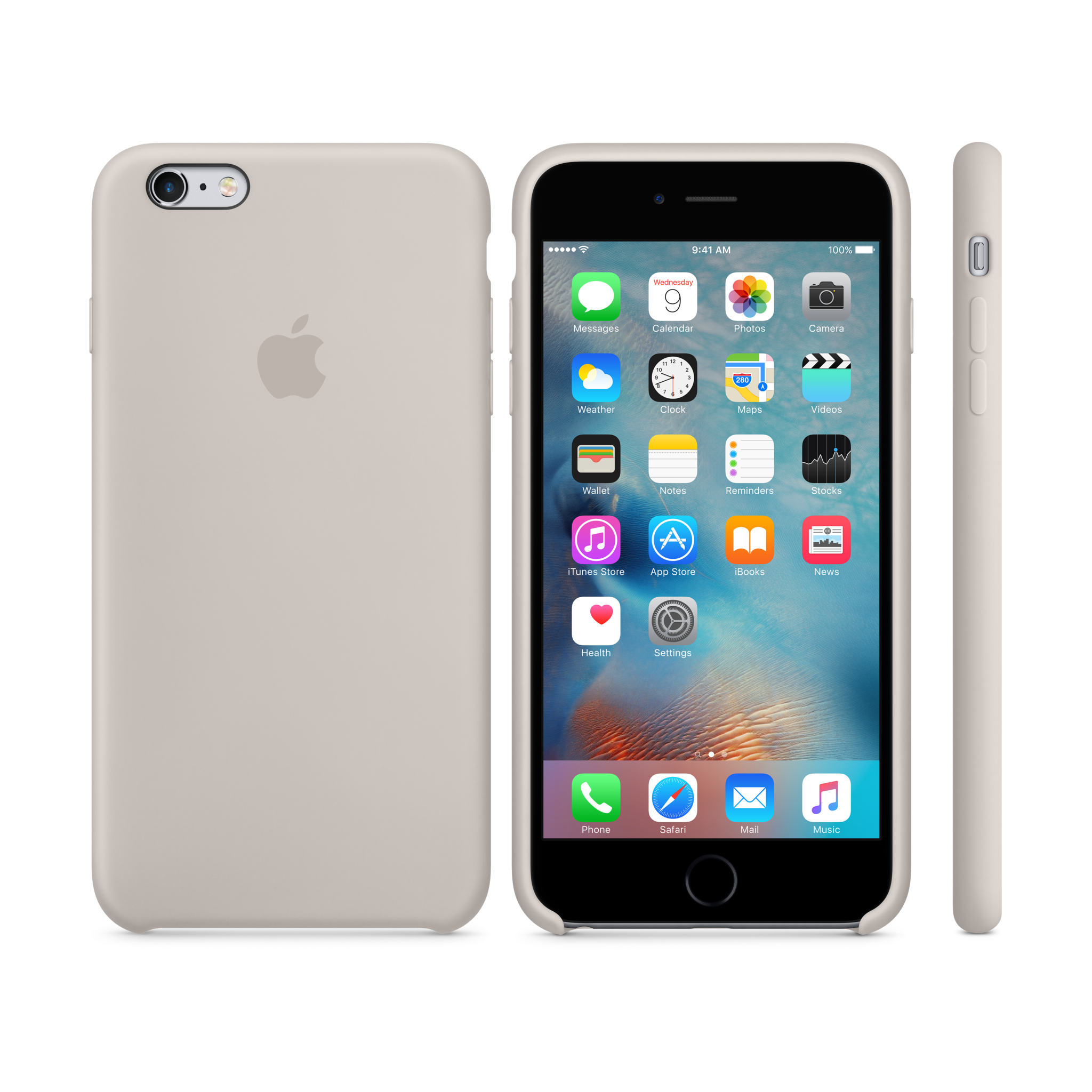 iPhone 6s Plus Silicone Case — Stone