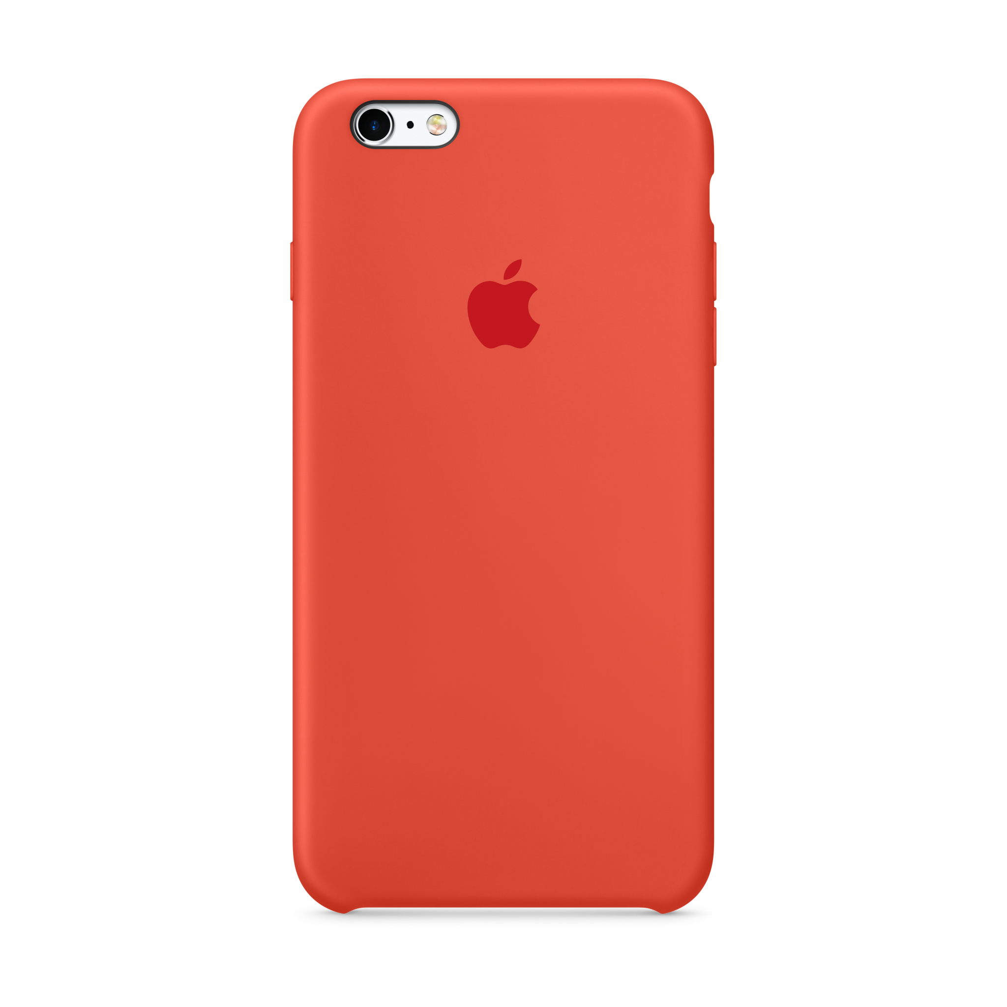 iPhone 6s Plus Silicone Case — Orange
