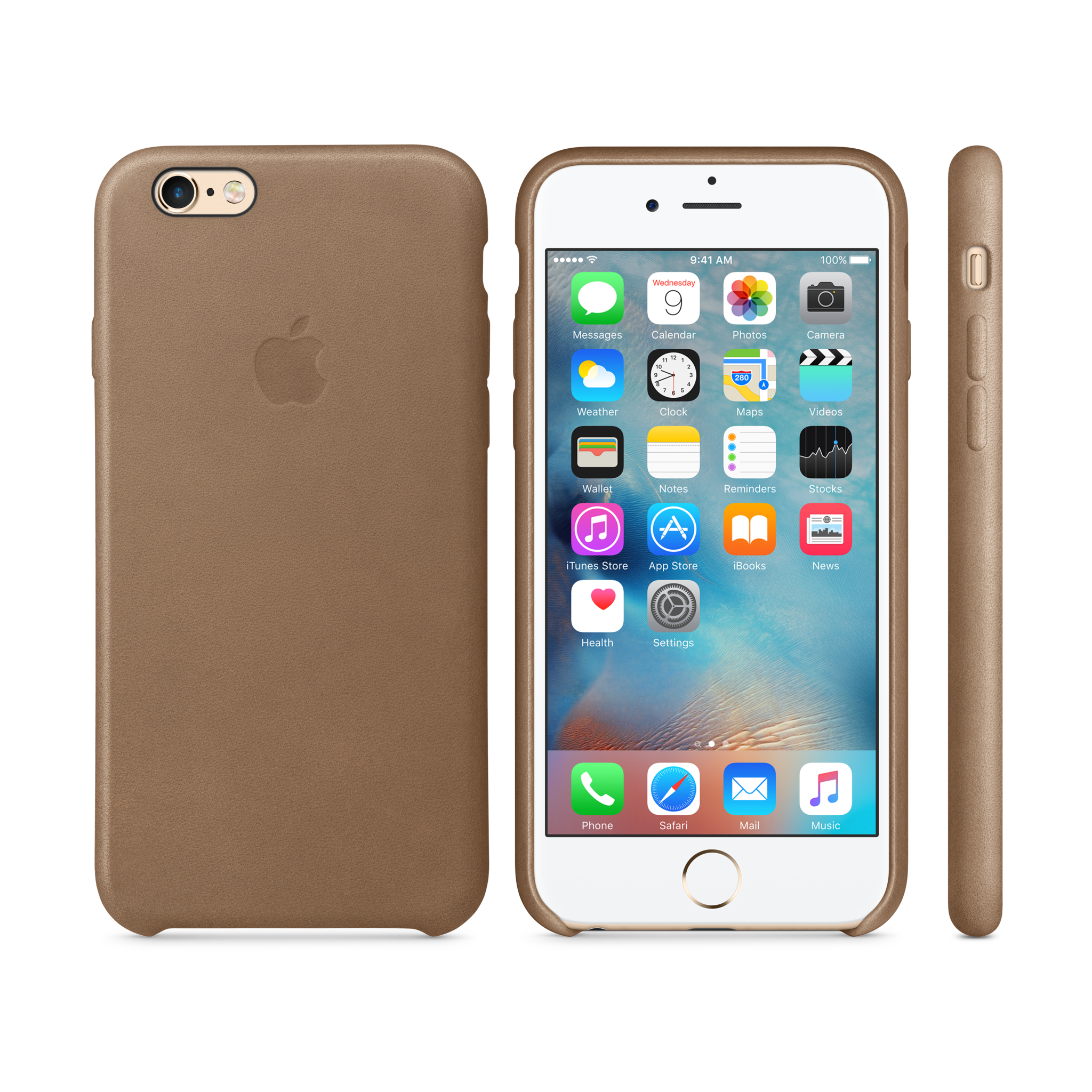 iPhone 6s Leather Case — Brown