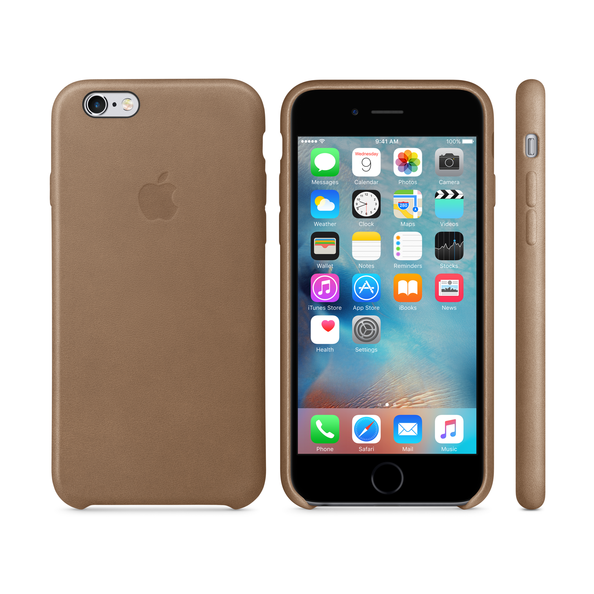 iPhone 6s Leather Case — Brown