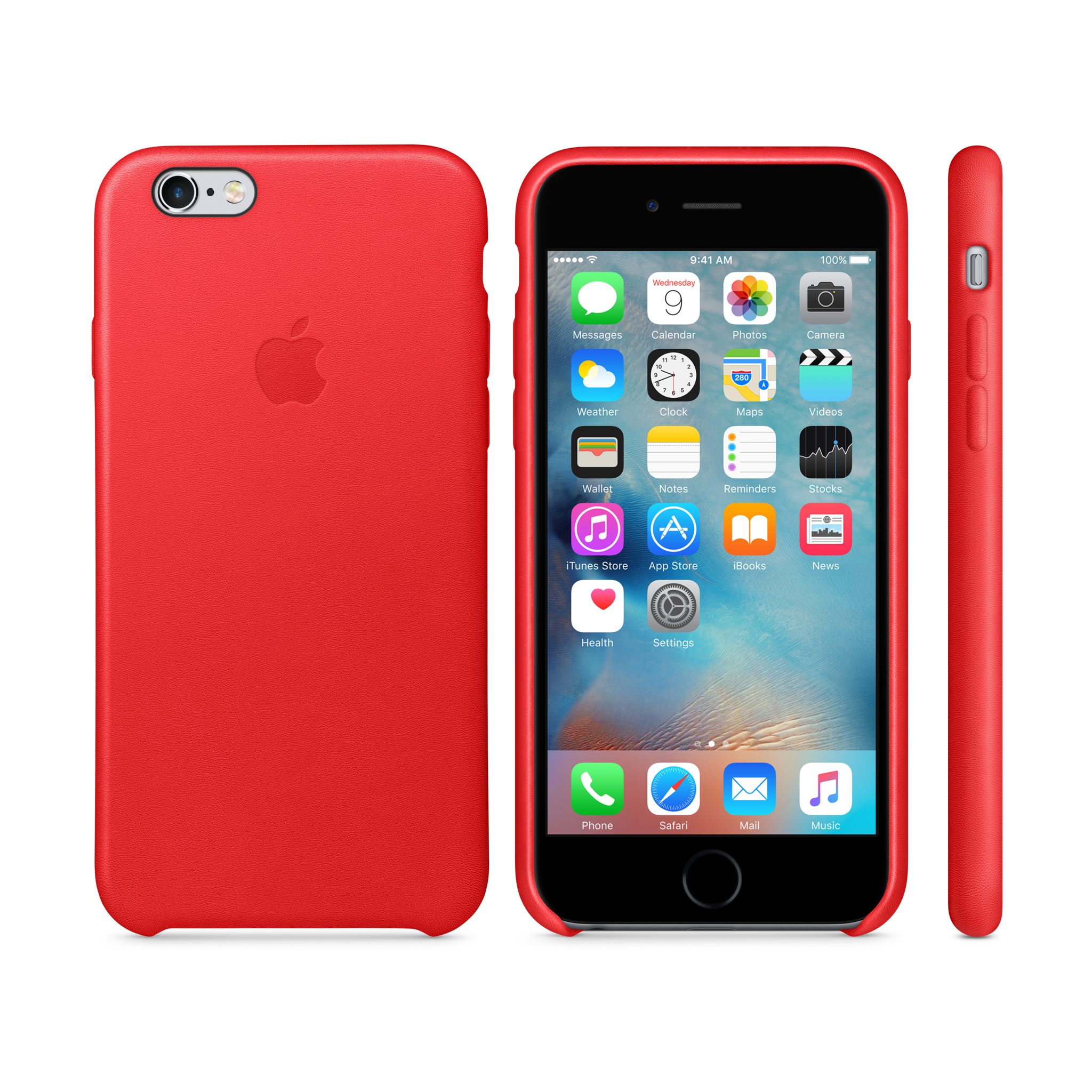 iPhone 6s Leather Case — PRODUCT(RED)