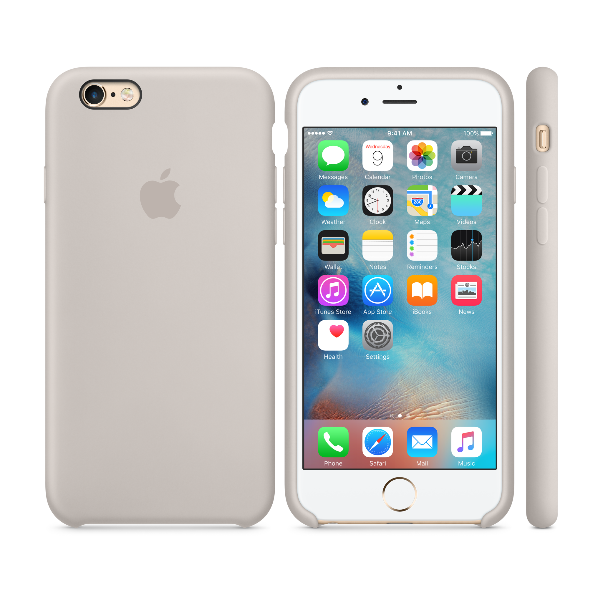 iPhone 6s Silicone Case — Stone