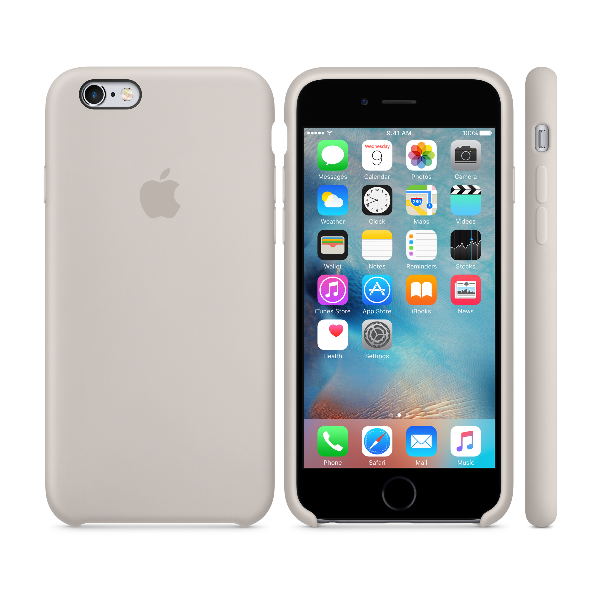 iPhone 6s Silicone Case — Stone