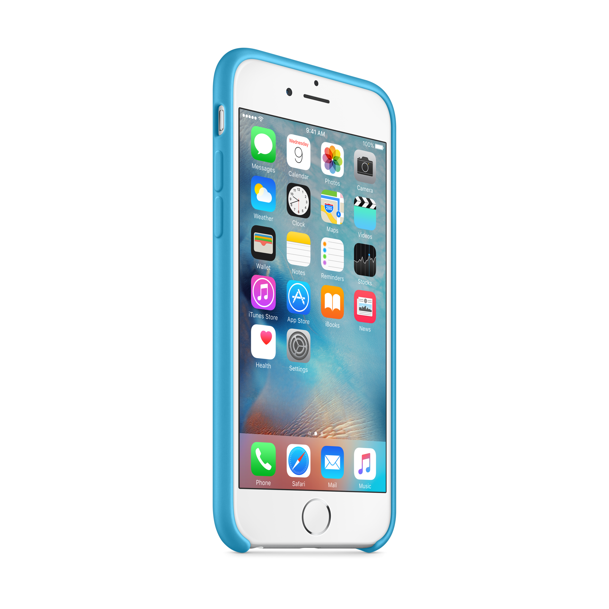iPhone 6s Silicone Case — Blue