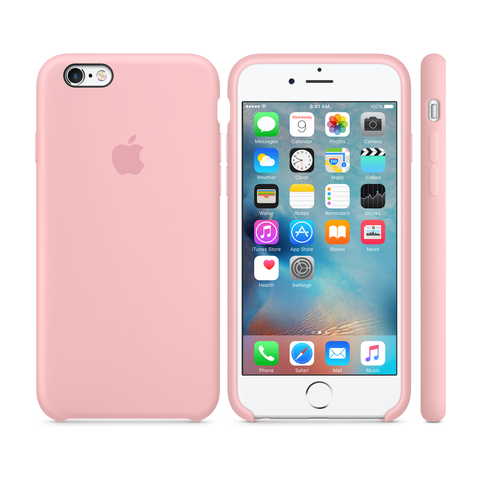 iPhone 6s Silicone Case — Pink