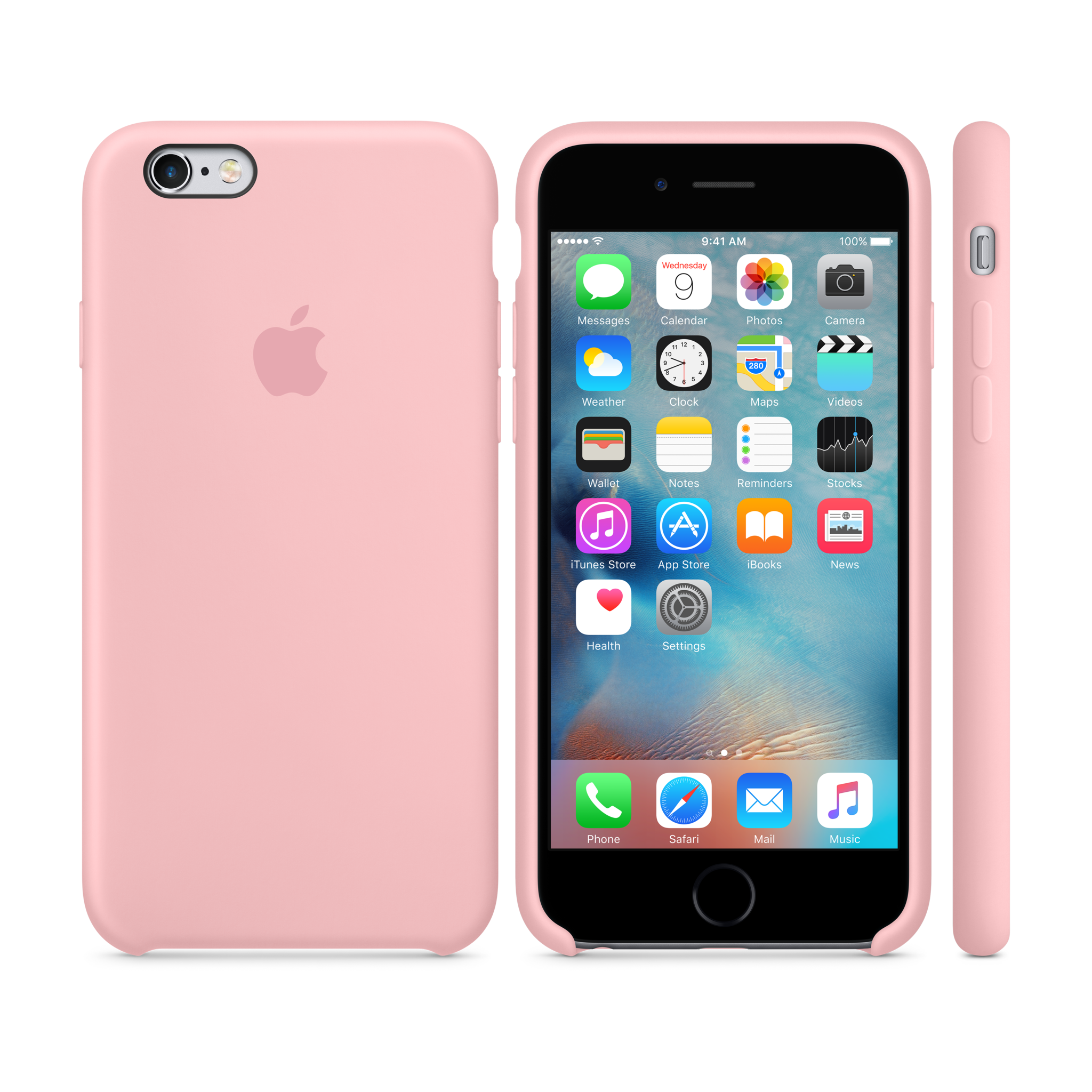 iPhone 6s Silicone Case — Pink