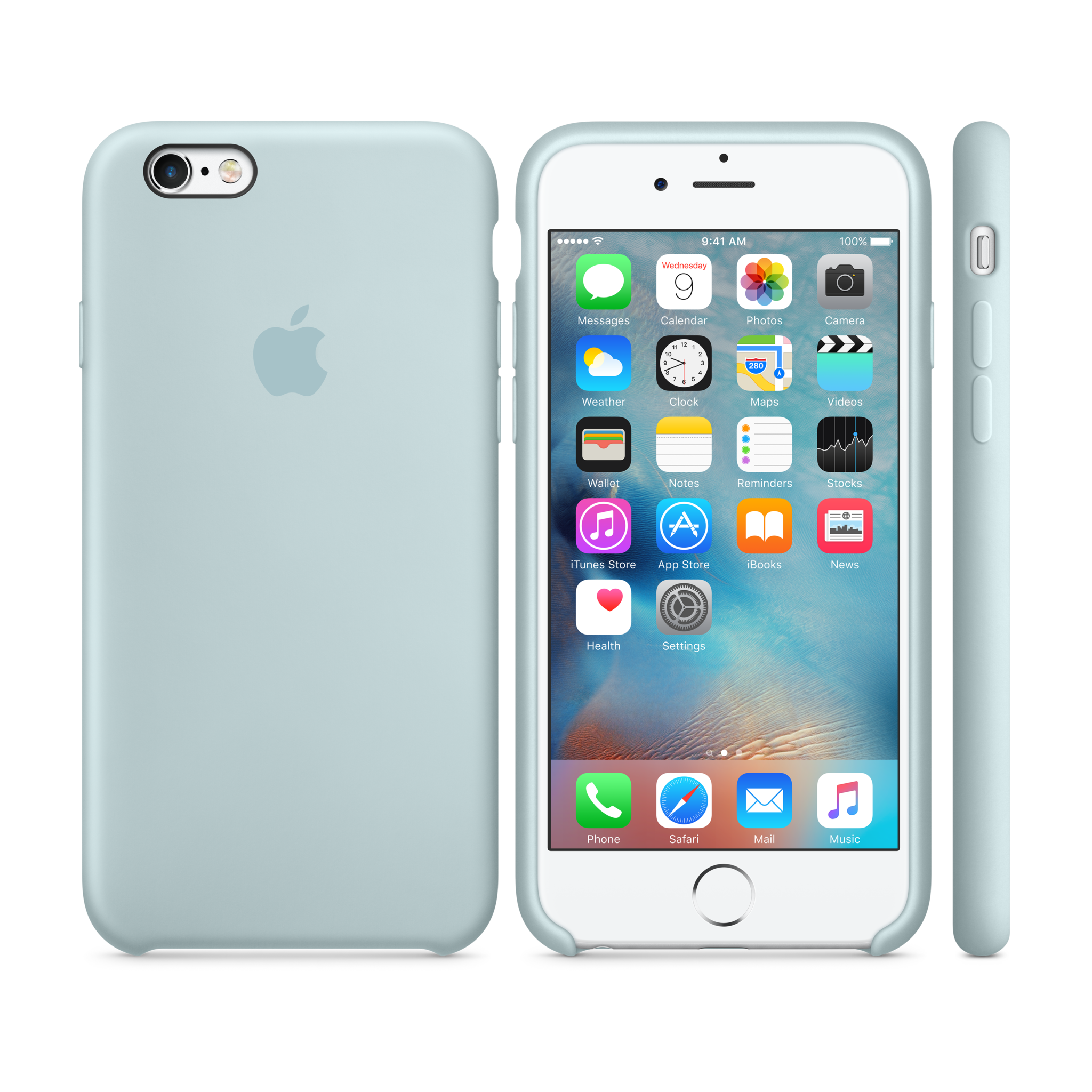 iPhone 6s Silicone Case — Turquoise