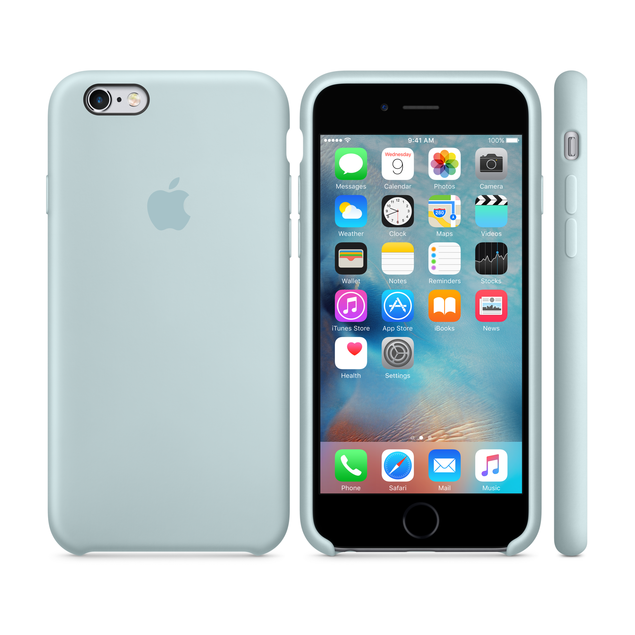 iPhone 6s Silicone Case — Turquoise