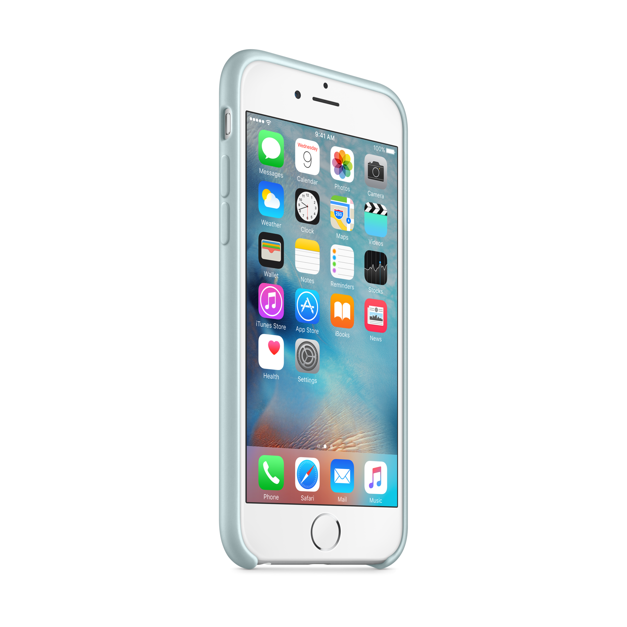 iPhone 6s Silicone Case — Turquoise