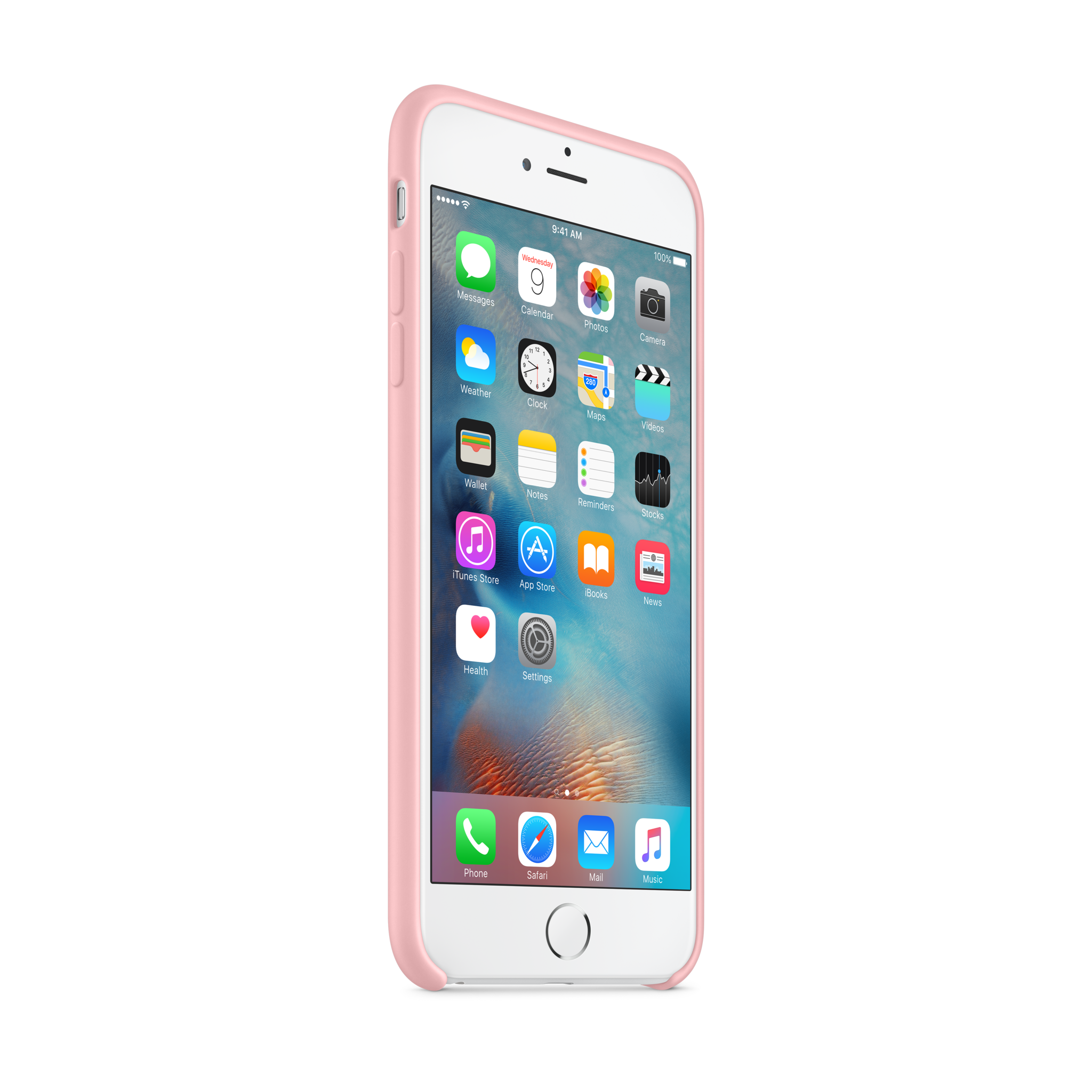 iPhone 6s Plus Silicone Case — Pink