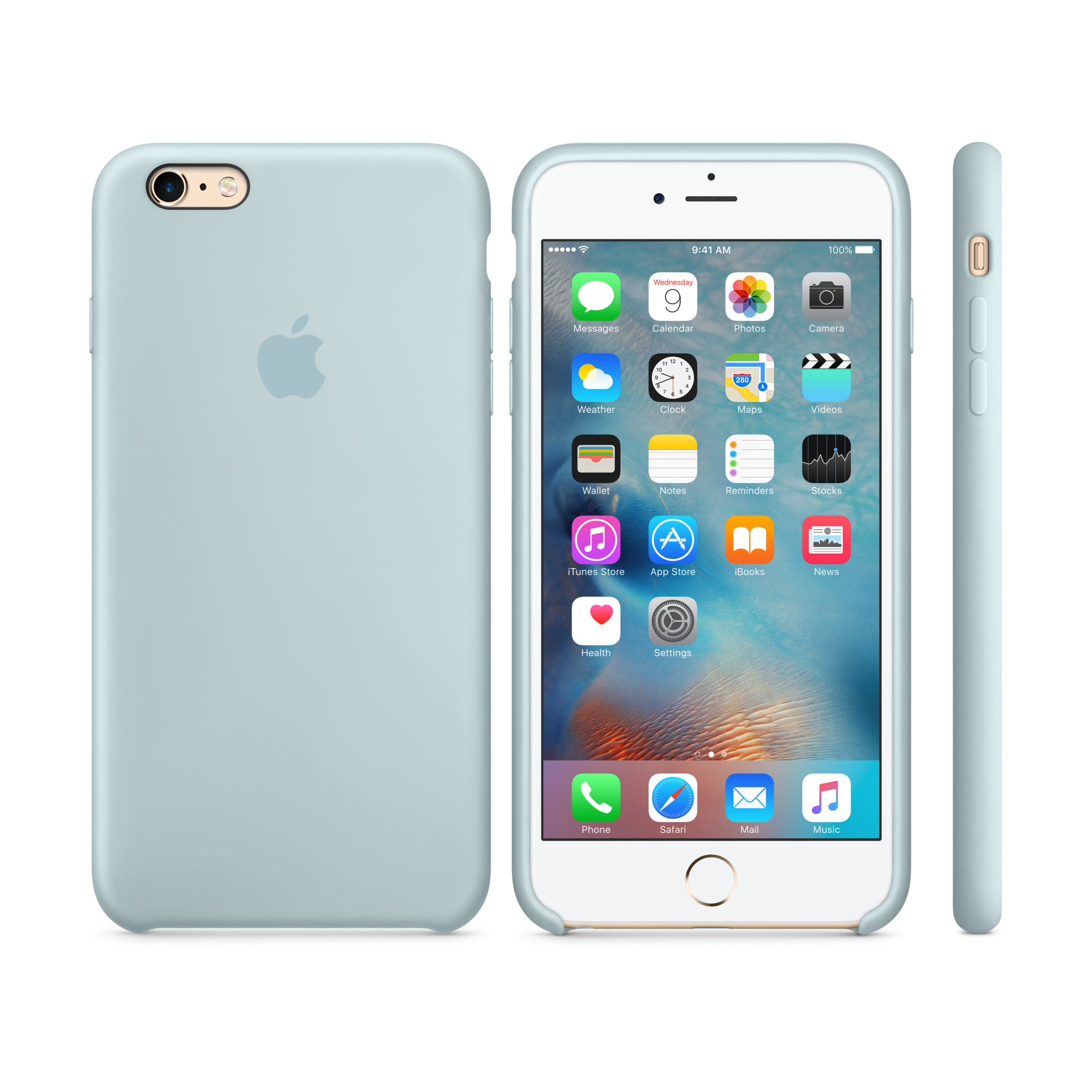 iPhone 6s Plus Silicone Case — Turquoise