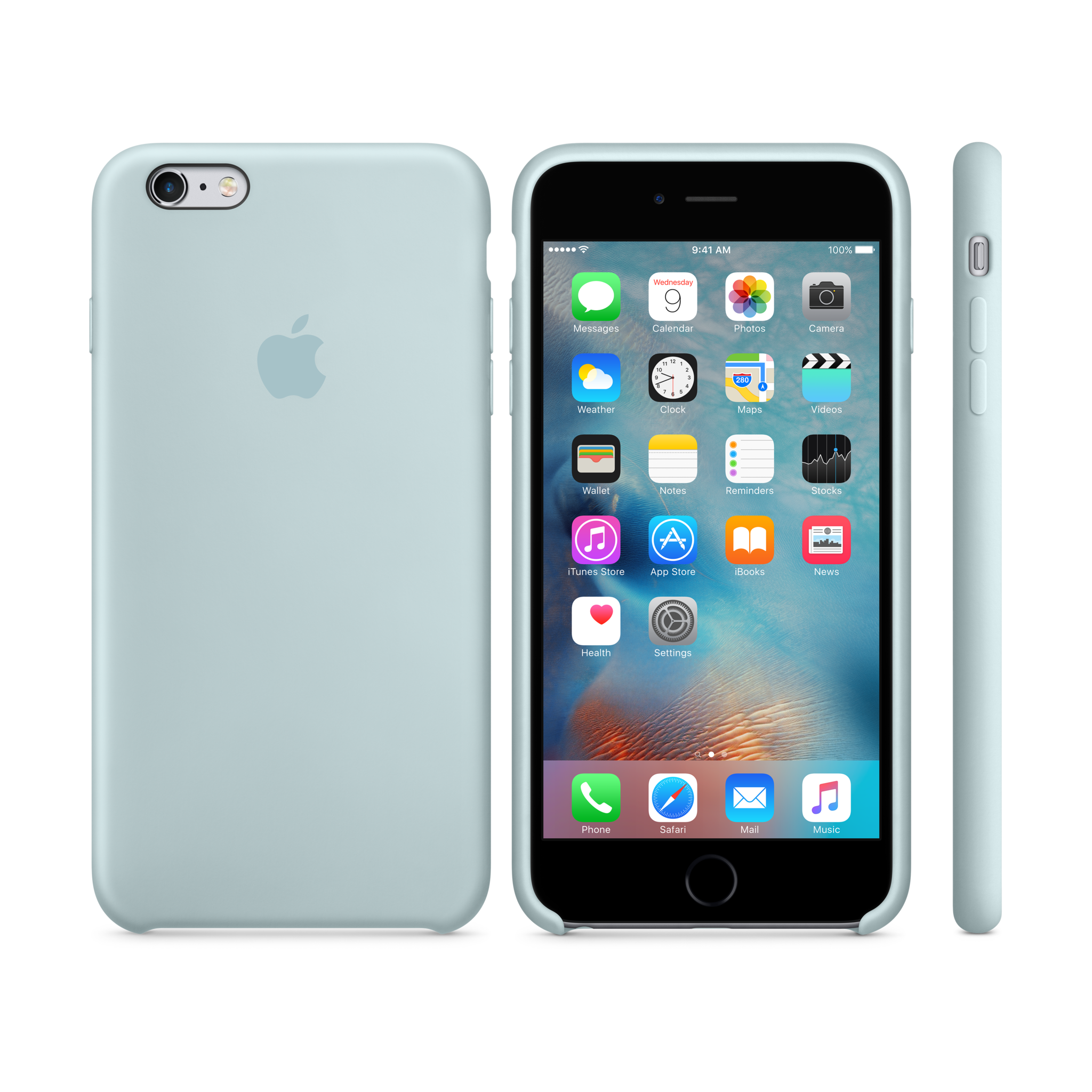 iPhone 6s Plus Silicone Case — Turquoise