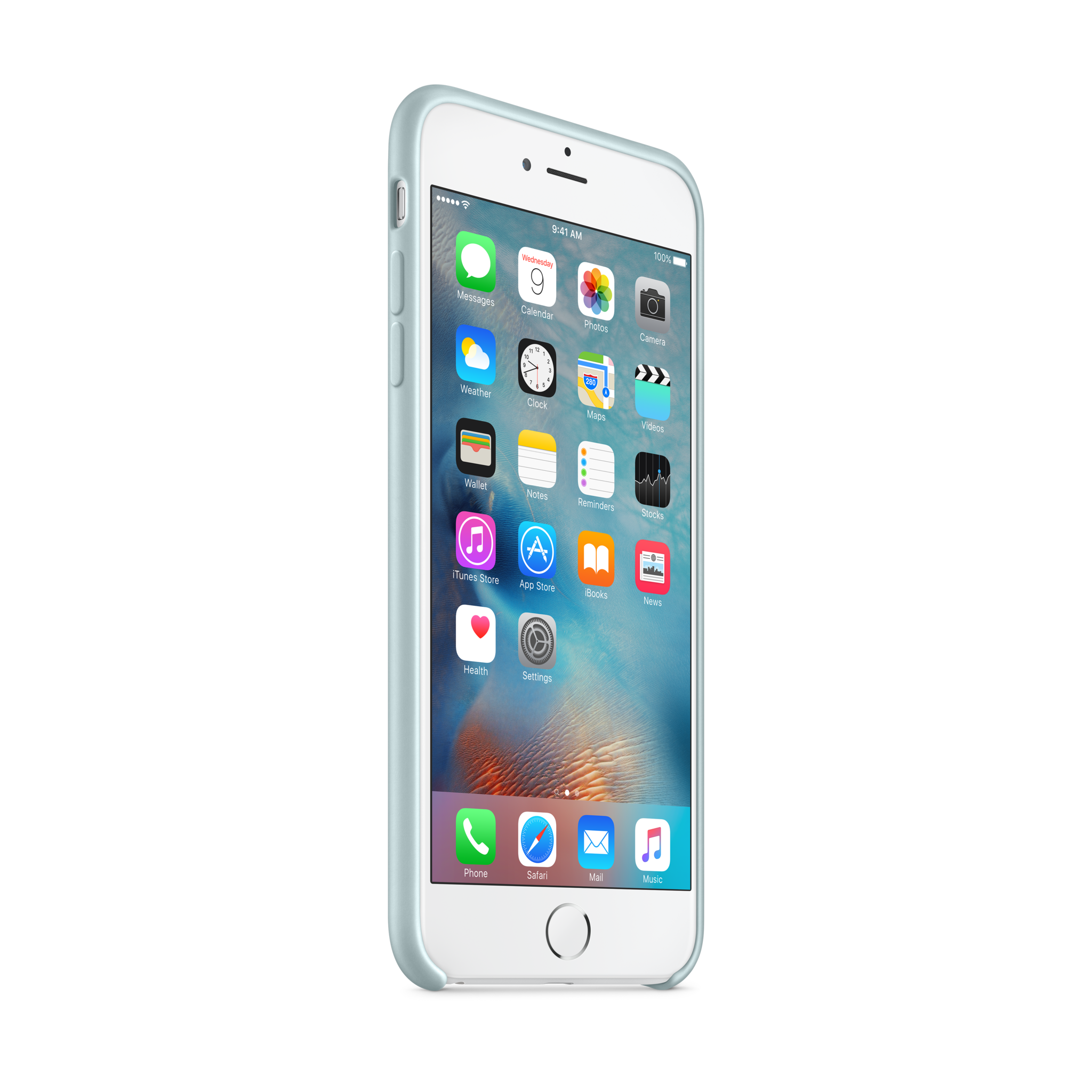 iPhone 6s Plus Silicone Case — Turquoise