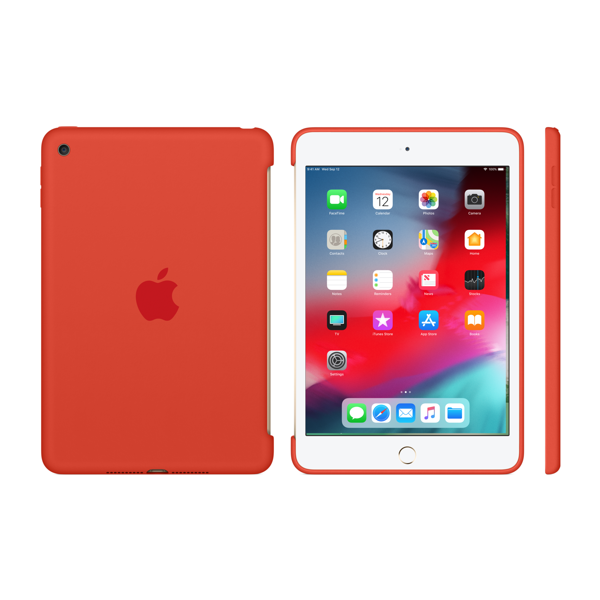 iPad mini 4 Silicone Case — Orange