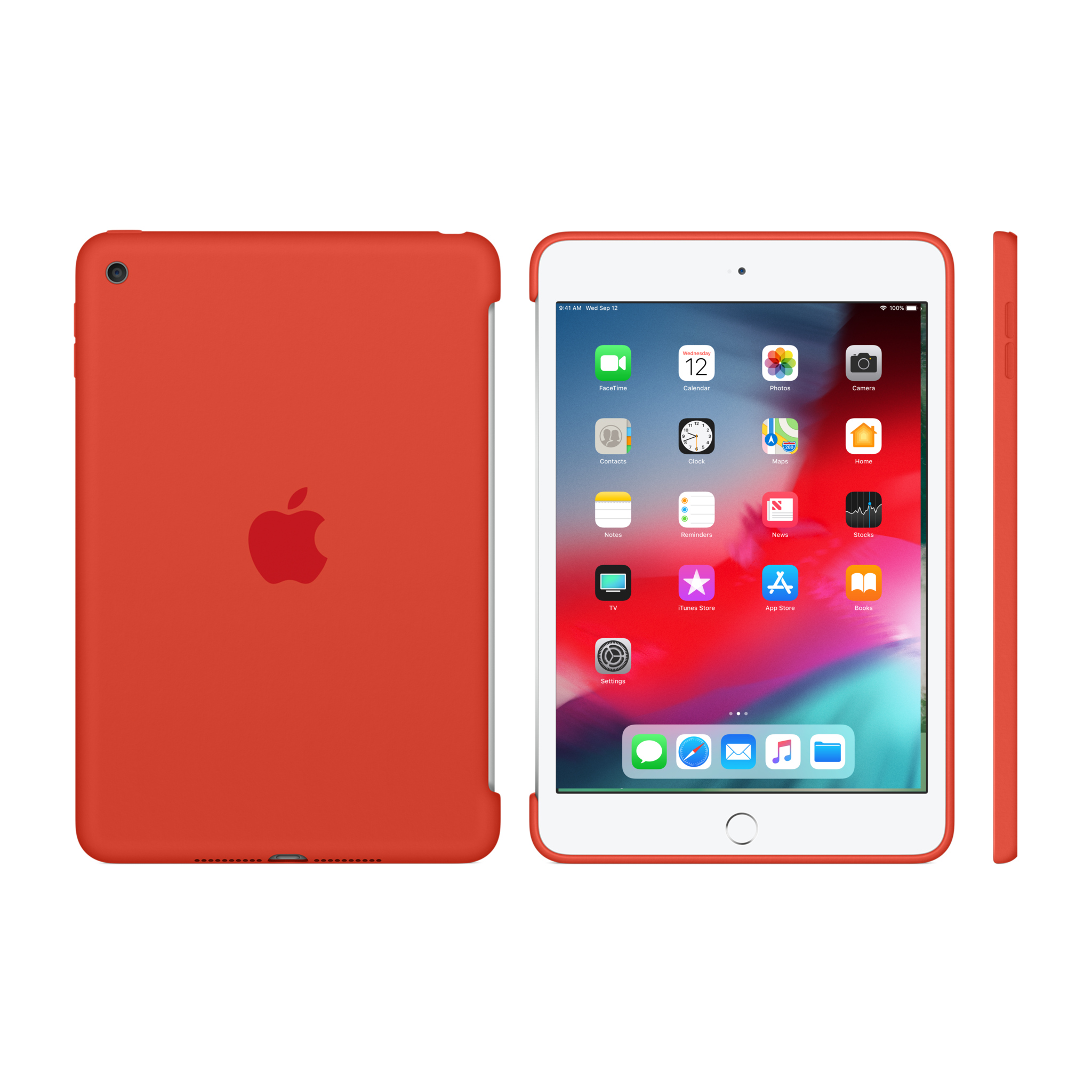 iPad mini 4 Silicone Case — Orange