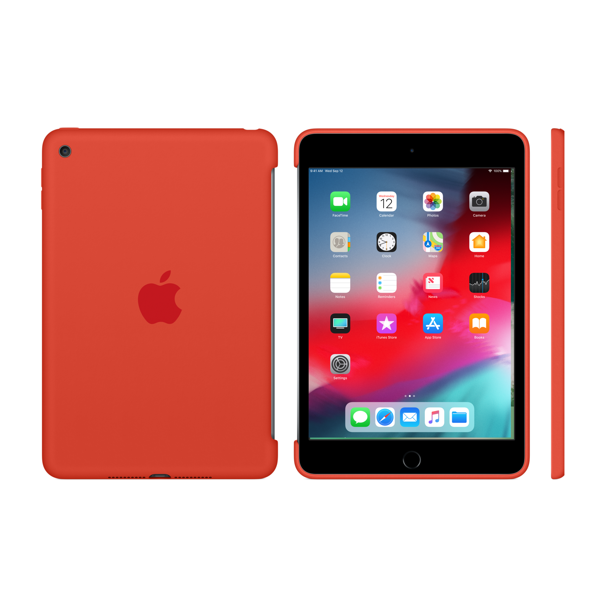 iPad mini 4 Silicone Case — Orange