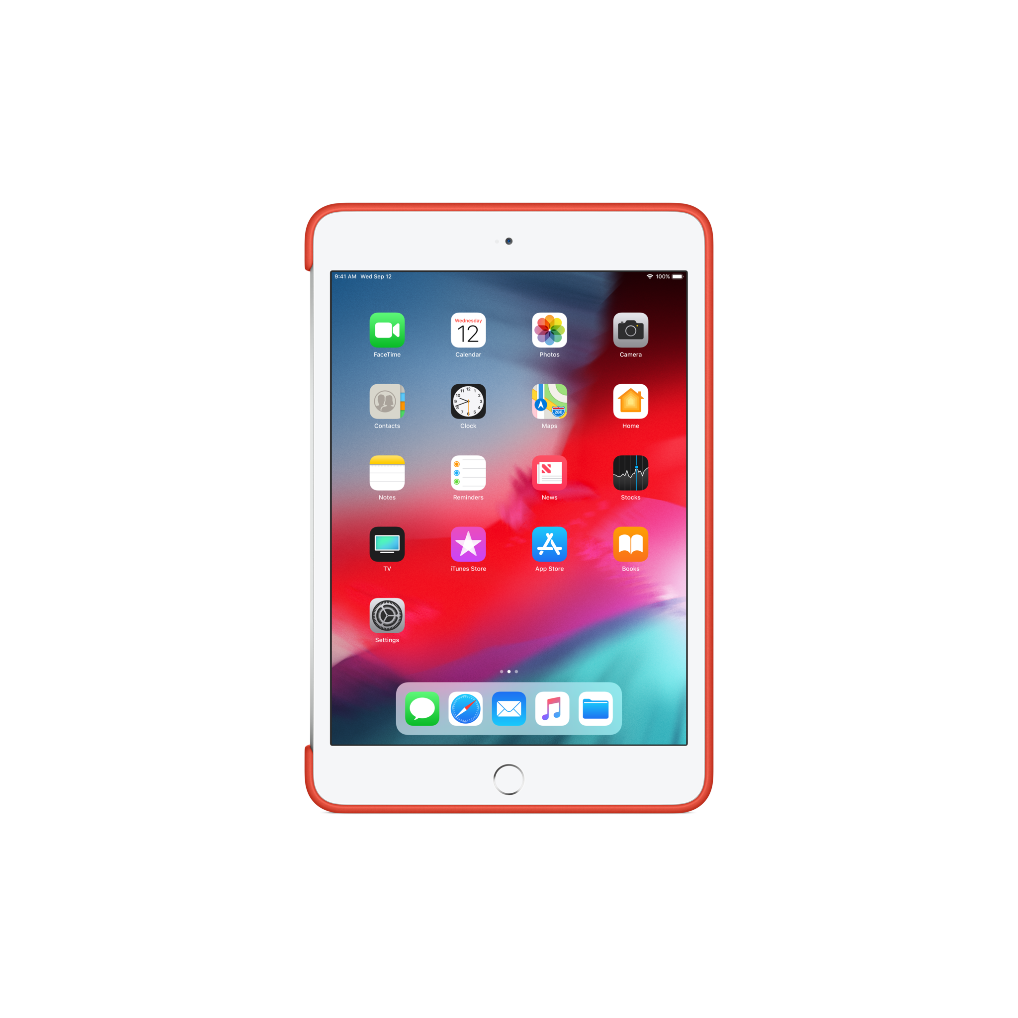 iPad mini 4 Silicone Case — Orange