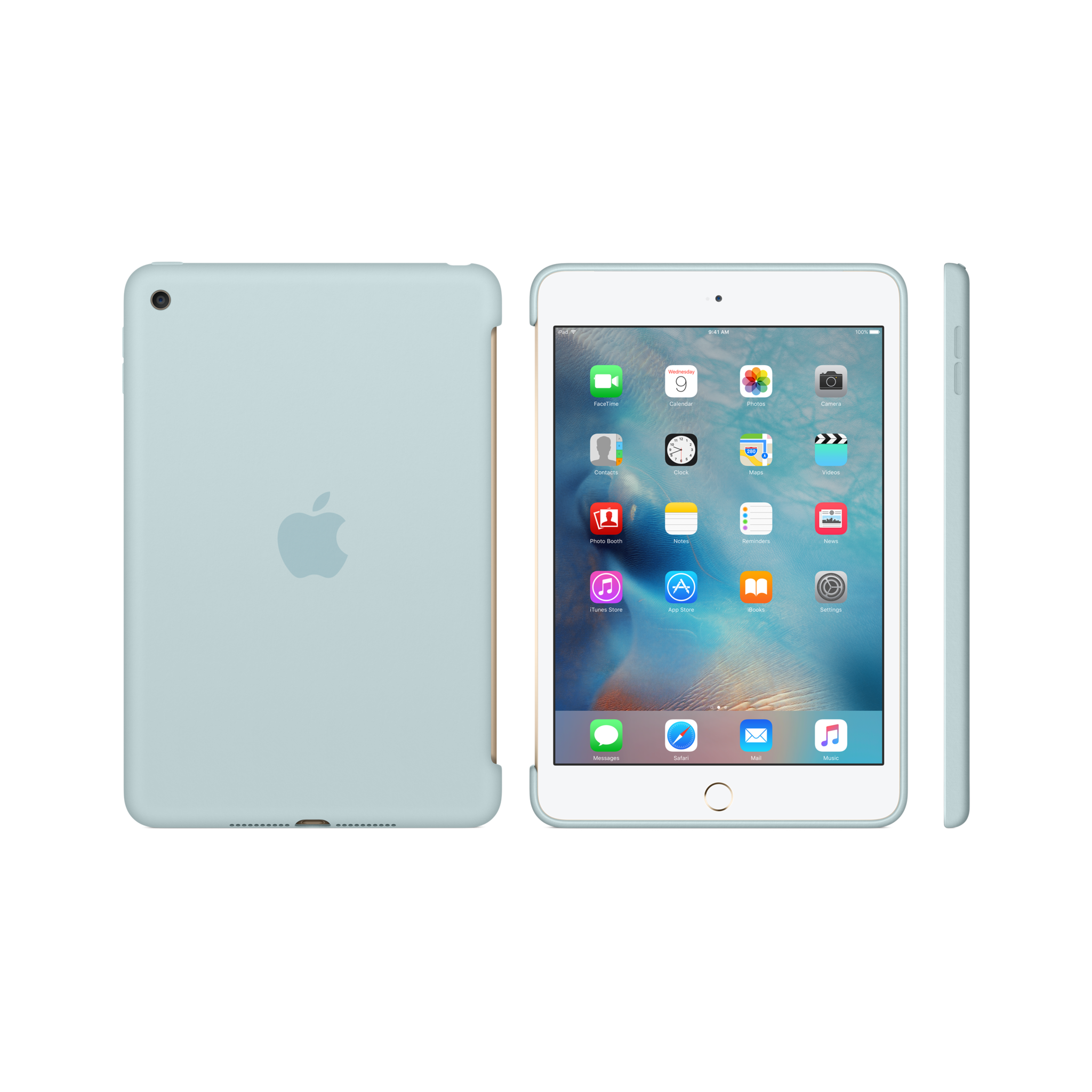 iPad mini 4 Silicone Case — Turquoise