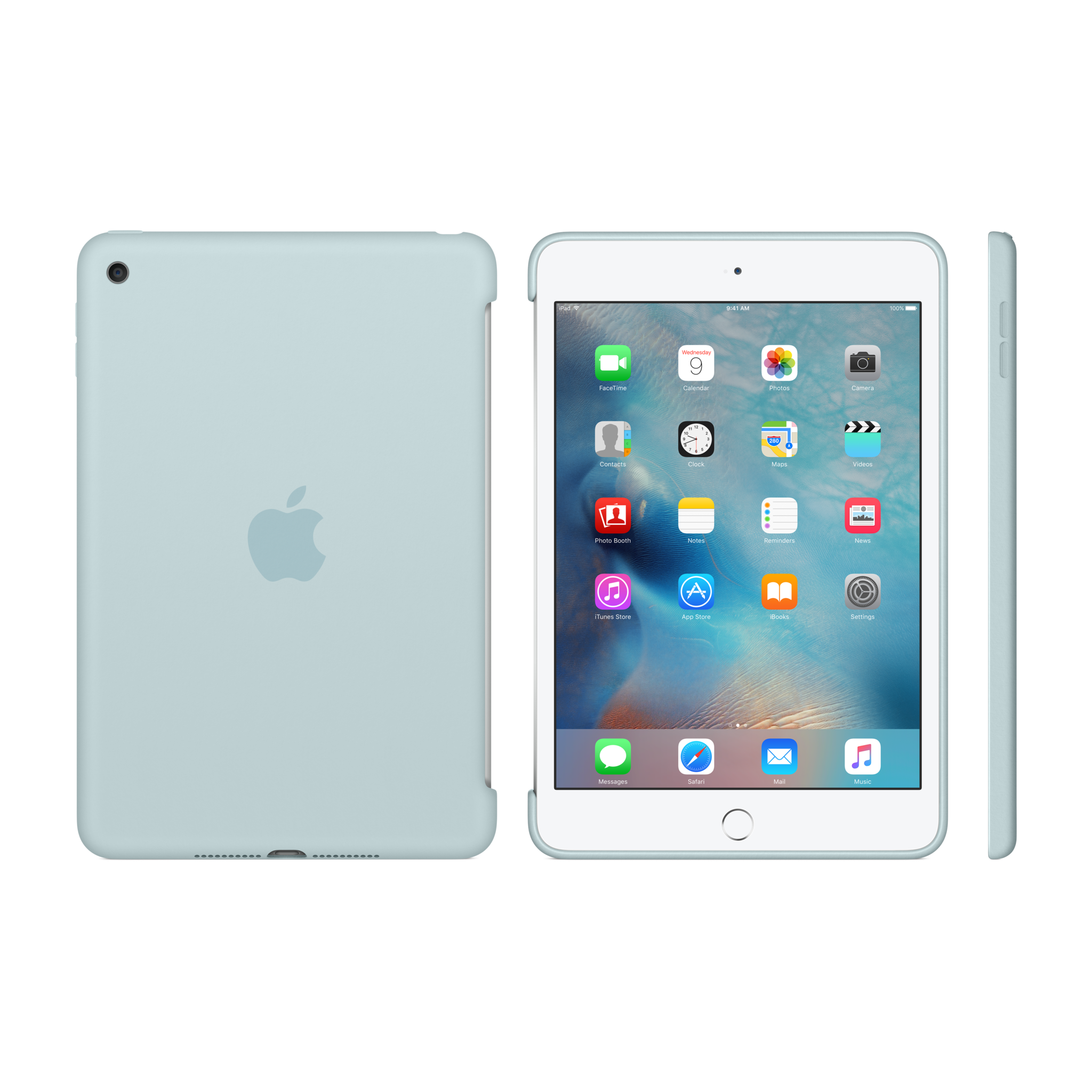 iPad mini 4 Silicone Case — Turquoise