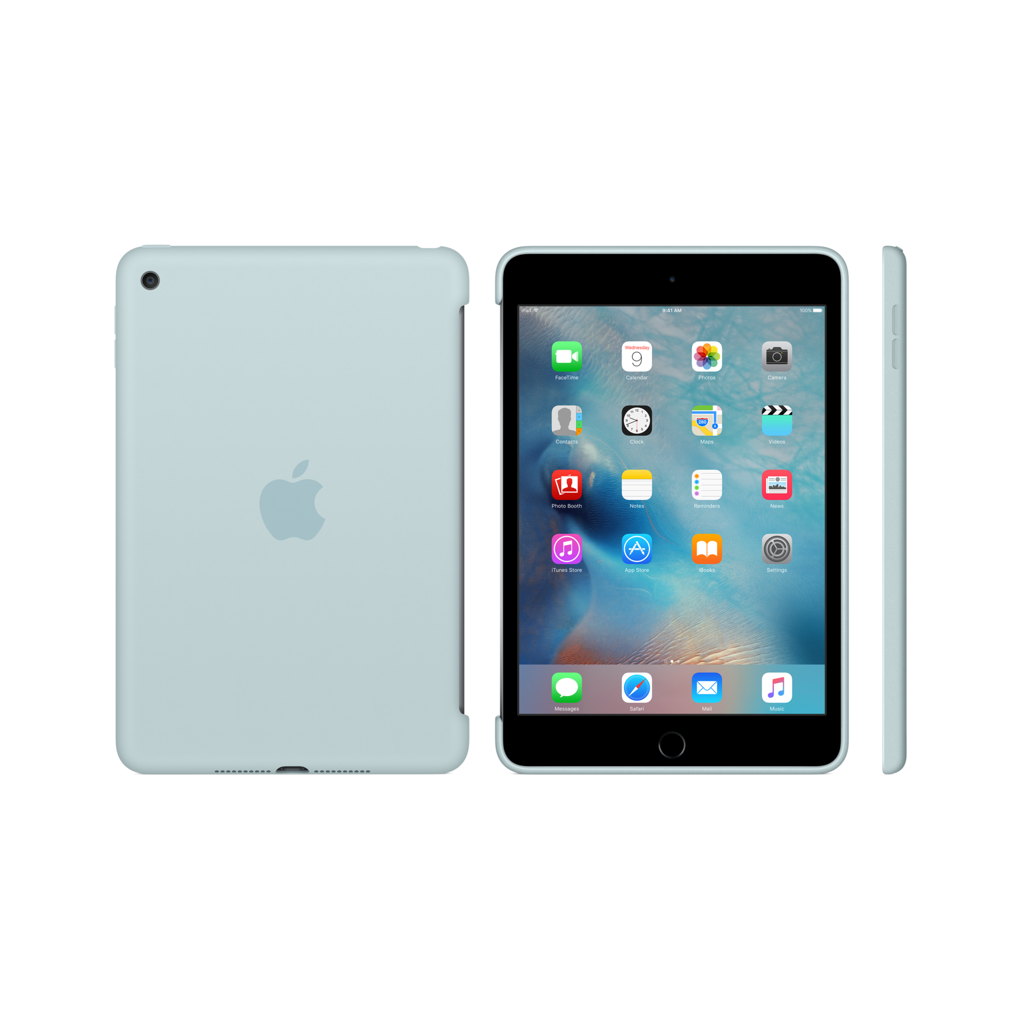 iPad mini 4 Silicone Case — Turquoise