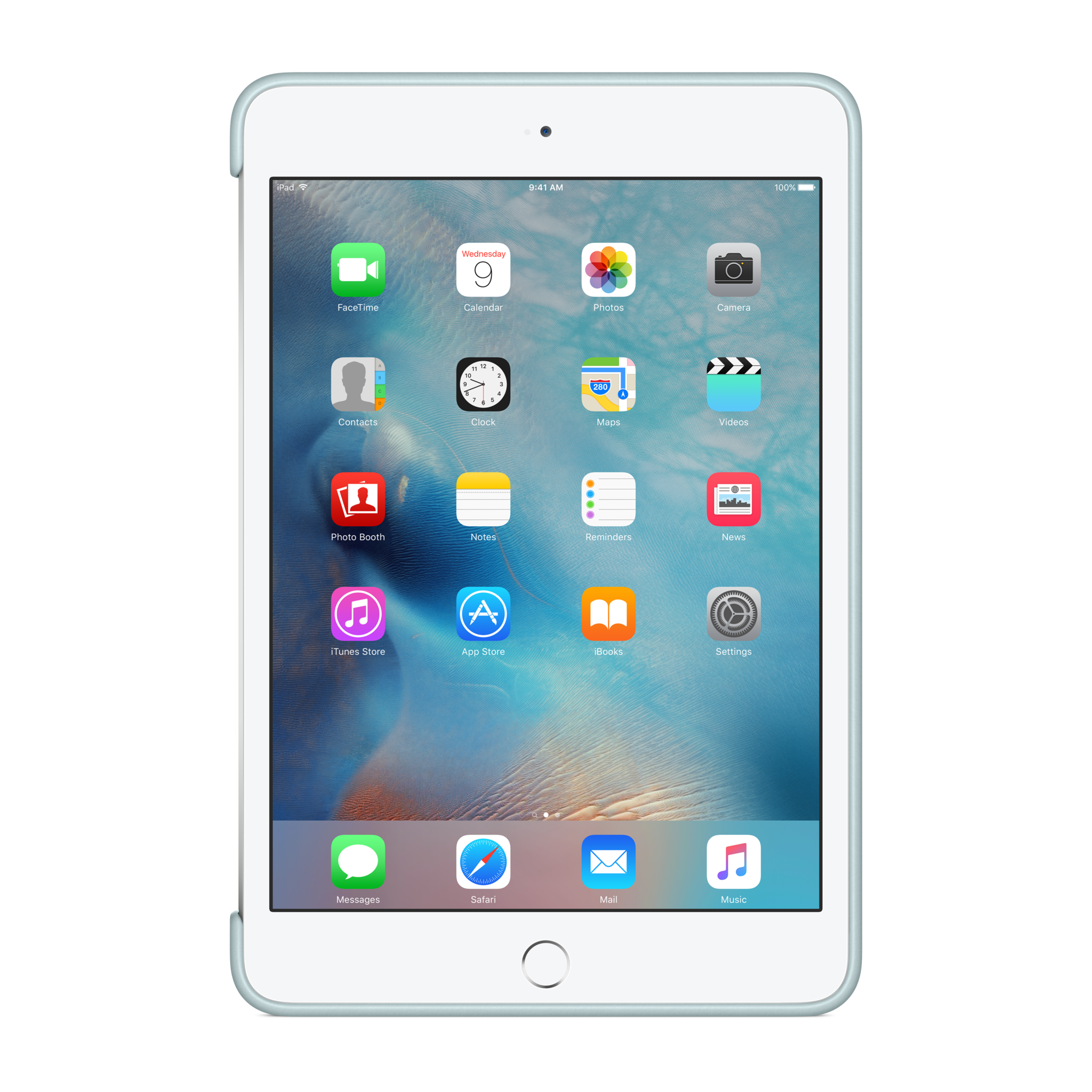 iPad mini 4 Silicone Case — Turquoise