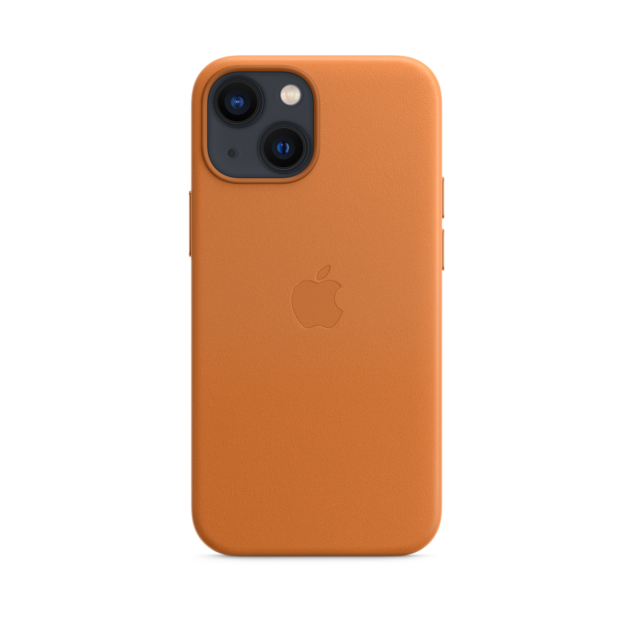 iPhone 13 mini Leather Case with MagSafe — Golden Brown