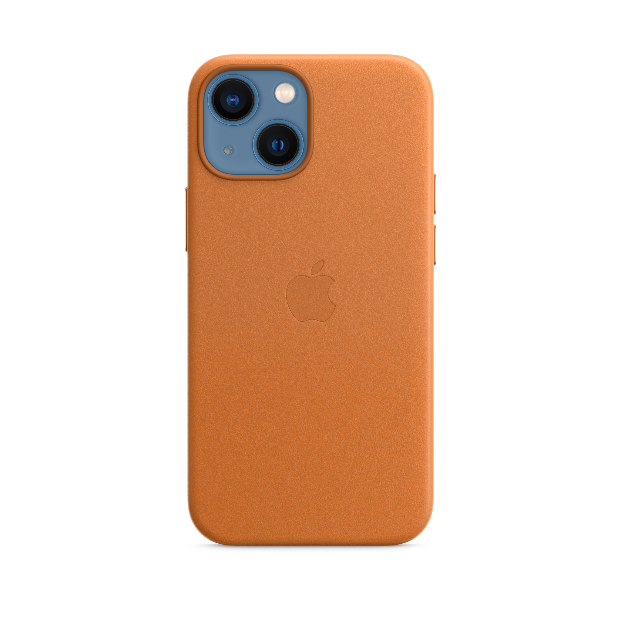 iPhone 13 mini Leather Case with MagSafe — Golden Brown