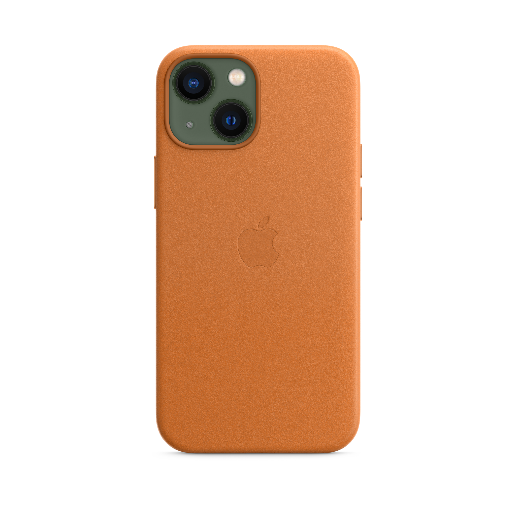 iPhone 13 mini Leather Case with MagSafe — Golden Brown