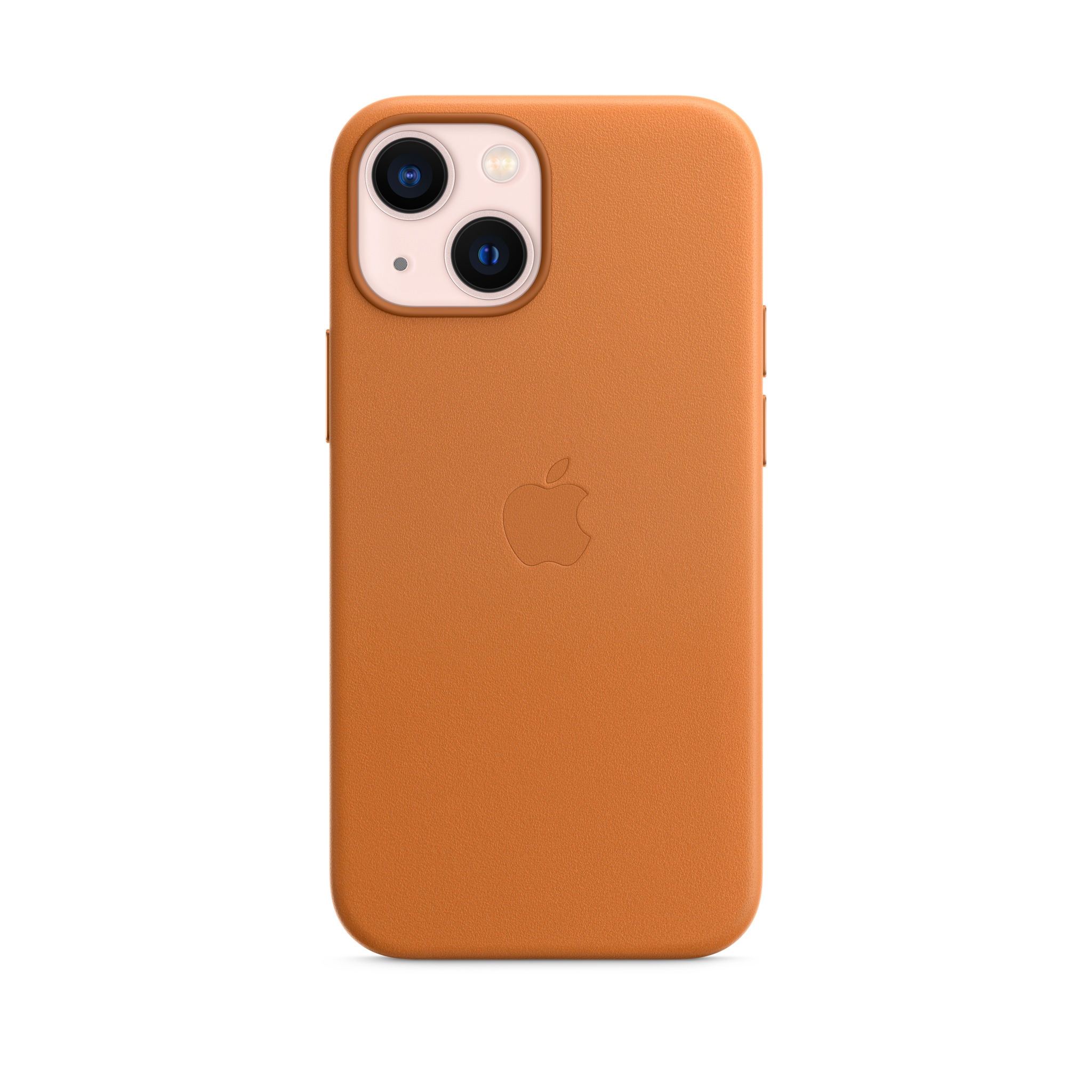 iPhone 13 mini Leather Case with MagSafe — Golden Brown